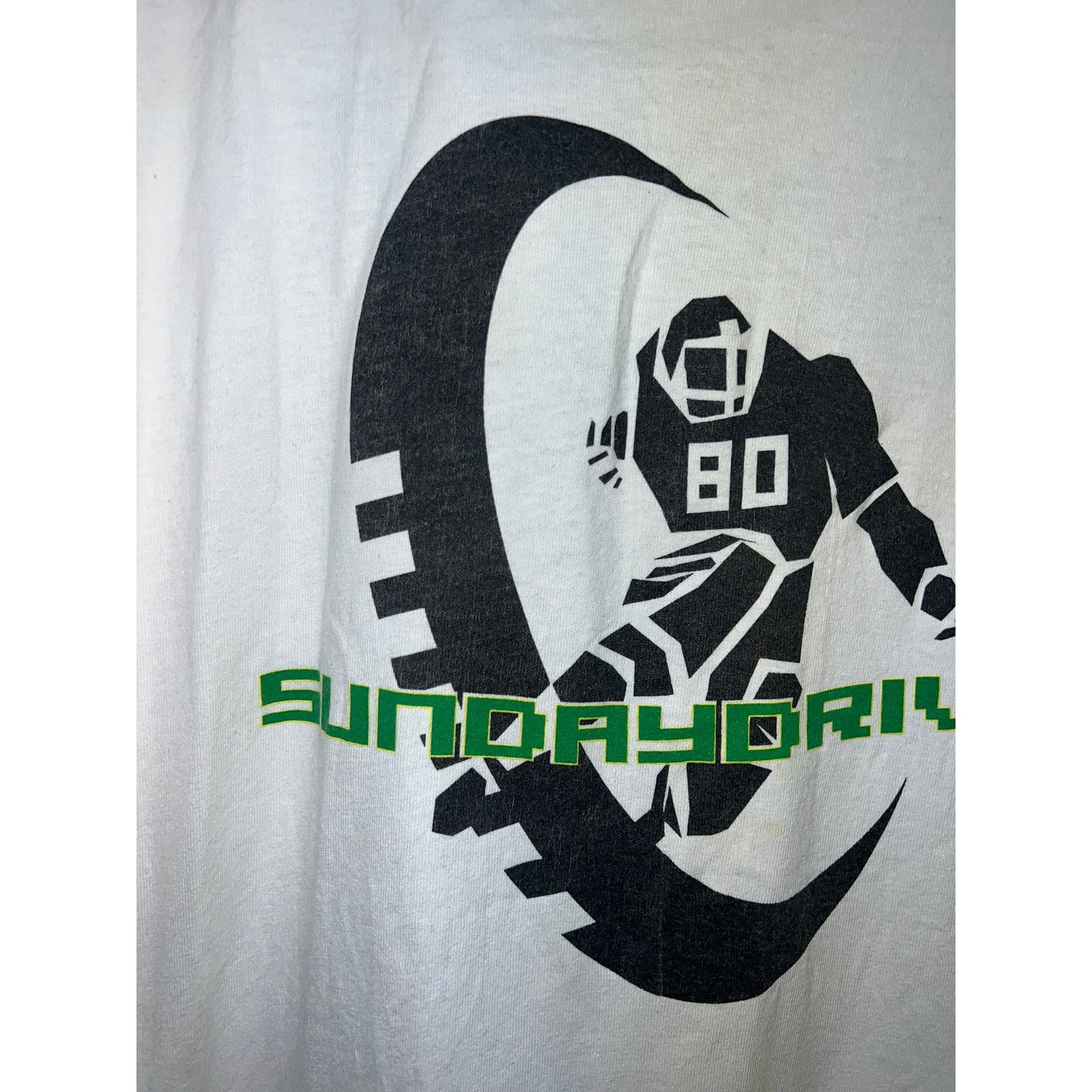 Port Authority Vintage Donald Driver Shirt Sunday Driver Tee Yellowed XL Size US XL / EU 56 / 4 - 3 Thumbnail