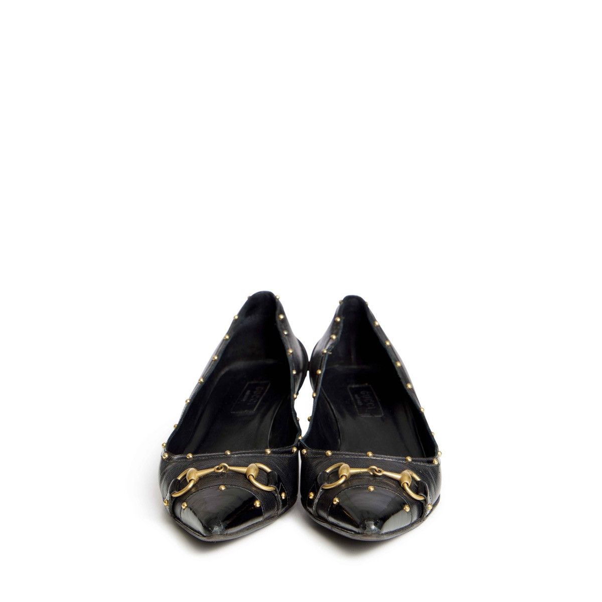 Gucci STUDEED HORSEBIT COURTS Size US 7.5 / IT 37.5 - 2 Thumbnail