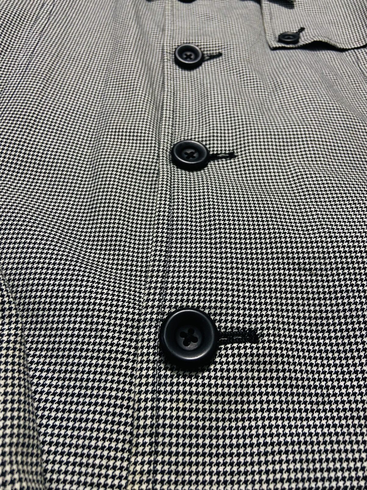 Tornado Mart Vintage Tornado Mart Houndstooth Trench Coat Size US M / EU 48-50 / 2 - 9 Thumbnail
