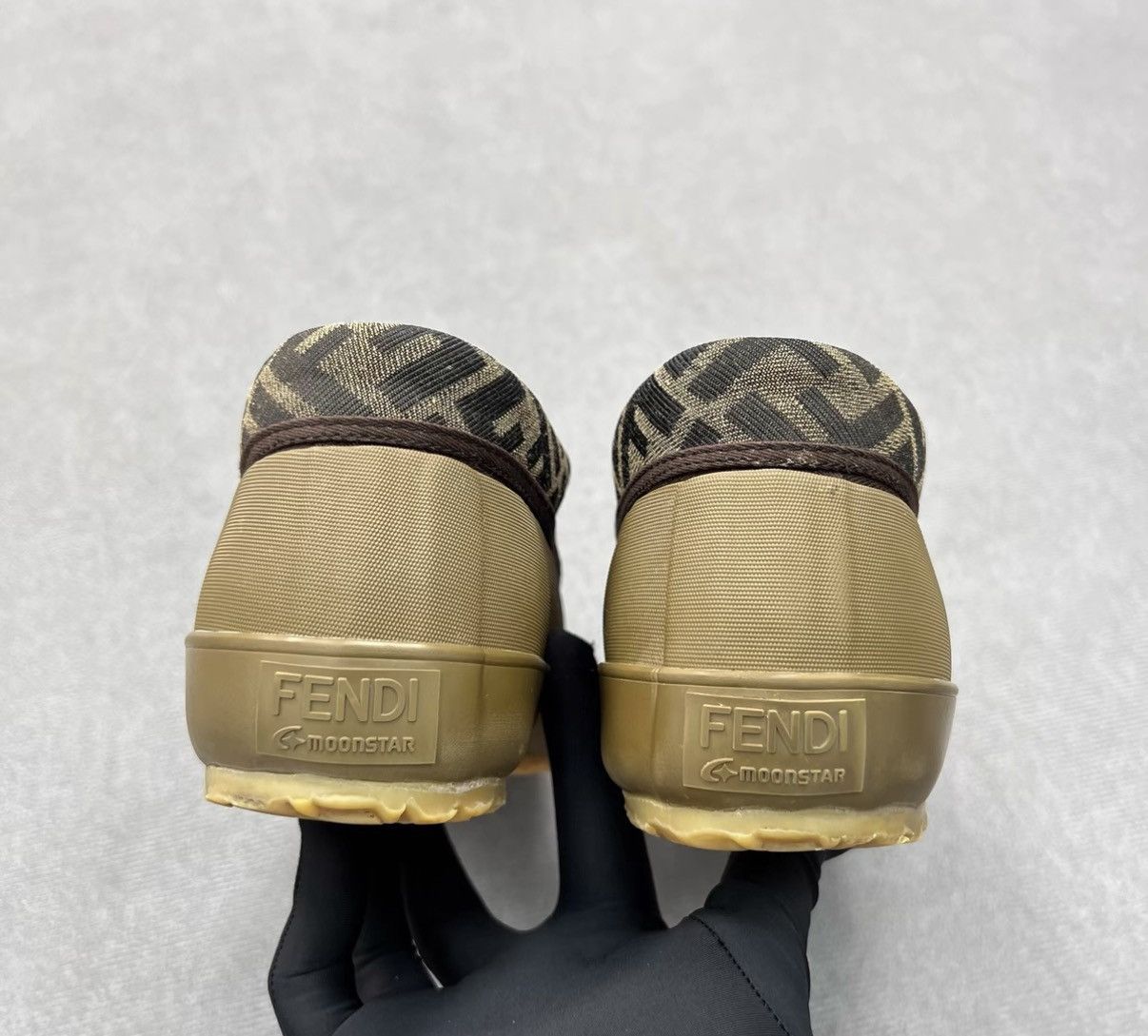 Fendi Fendi x Moonstar Collaboration Monogram Rubber Shoes Size US 10 / EU 43 - 6 Thumbnail