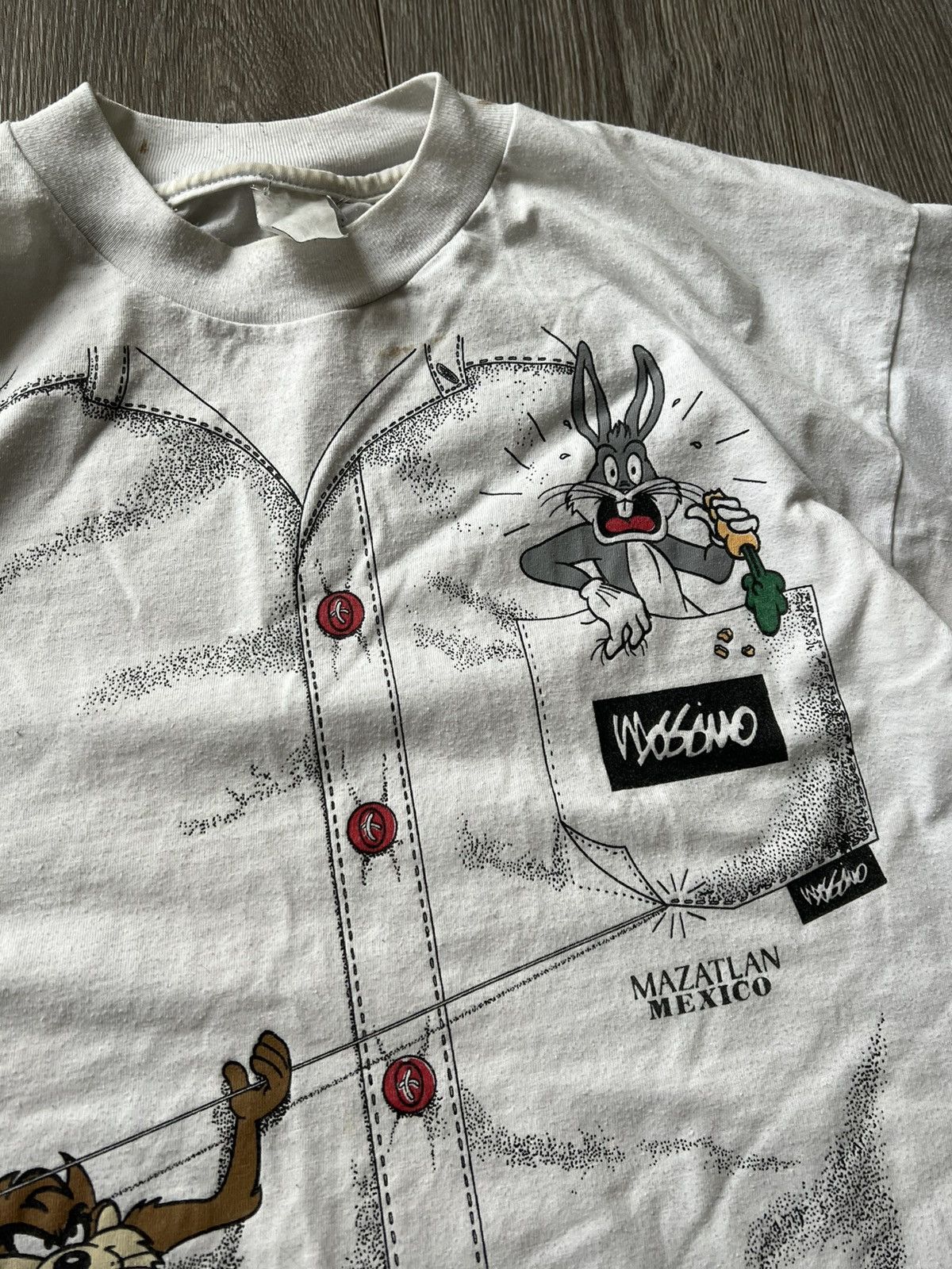 Vintage × Warner Bros Vintage 💥 Warner Bros Taz T-Shirt Movie Size US L / EU 52-54 / 3 - 8 Thumbnail