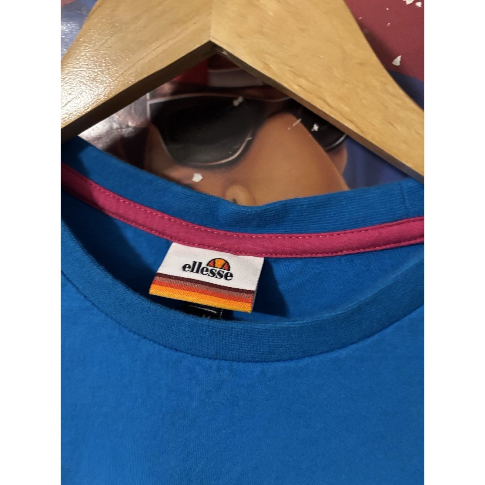 The Unbranded Brand blue ellesse spellout Uk Medium Size US XL / EU 56 / 4 - 6 Thumbnail