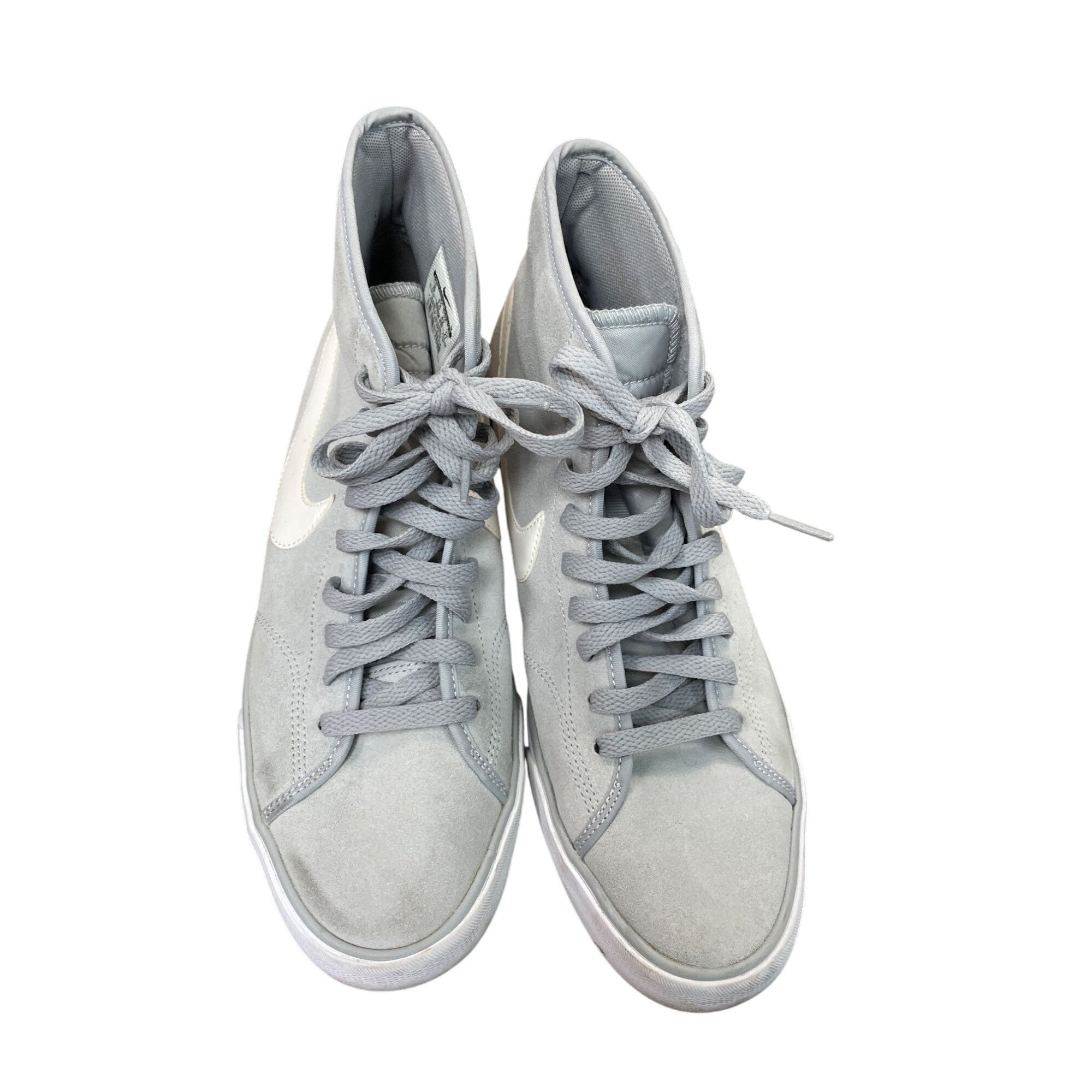 Nike Nike Primo Court Mid Suede Top gray white Sneakers Size 10 S Size US 10 / EU 43 - 16 Thumbnail
