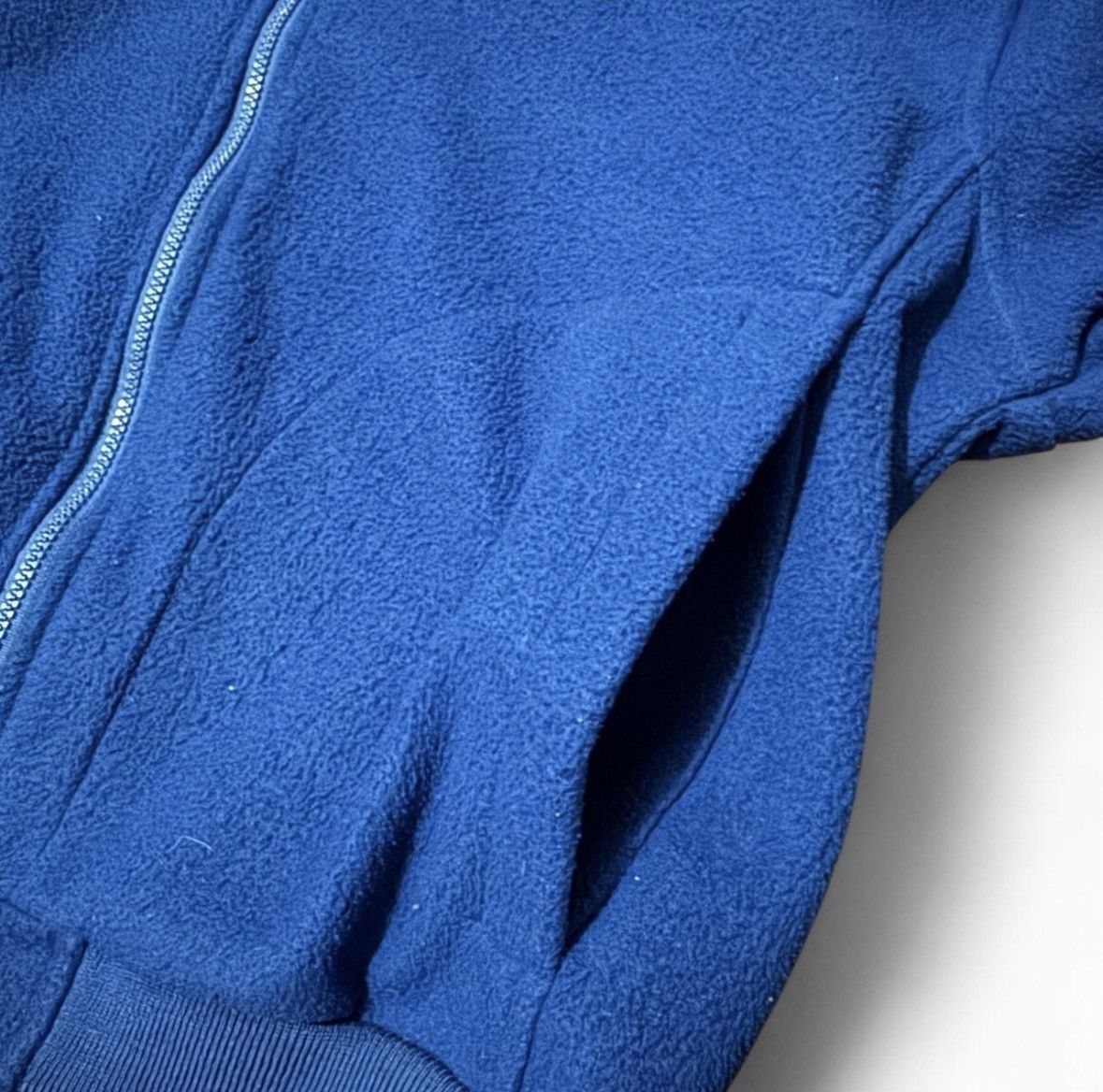 White Sierra Vintage 90s White Sierra Mens Jacket XL Blue Full Zip Fleece Size US XL / EU 56 / 4 - 5 Thumbnail