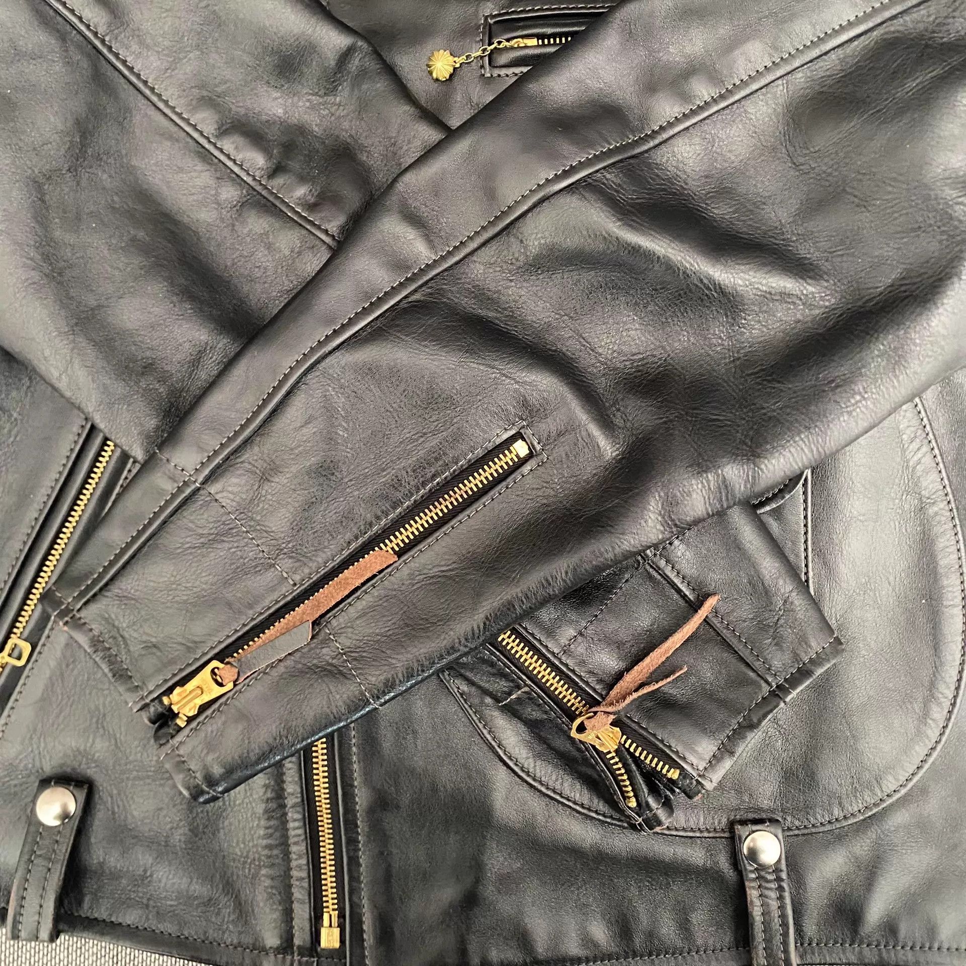 The Real McCoy's THE REAL MCCOYS Buco J24 Horsehide Motorcycle Jacket 44 Size US S / EU 44-46 / 1 - 4 Thumbnail
