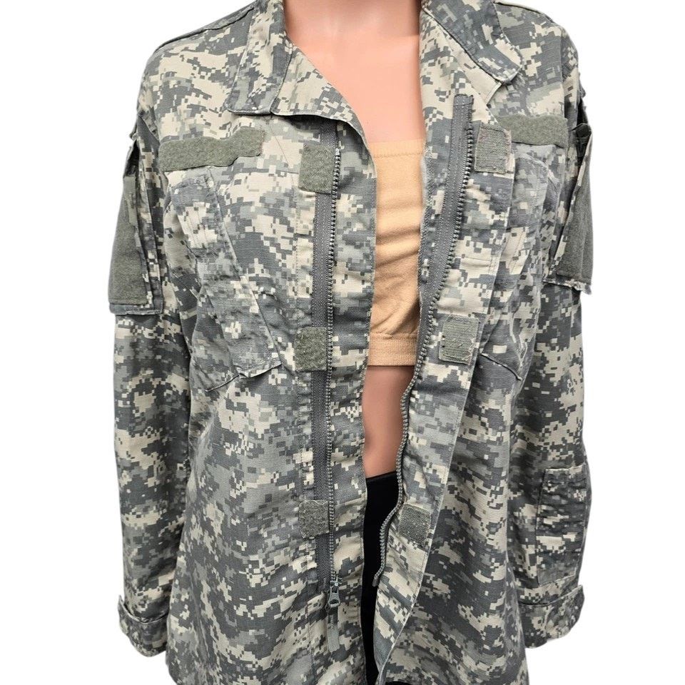 Vintage US Military Combat Digital Camo Jacket Coat Unisex S Long Size S / US 4 / IT 40 - 5 Thumbnail