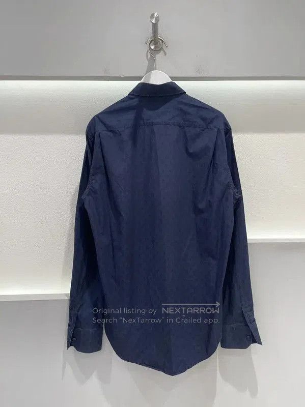 Louis Vuitton Louis Vuitton Men's Long Sleeve Blue Shirt . Size US S / EU 44-46 / 1 - 2 Thumbnail