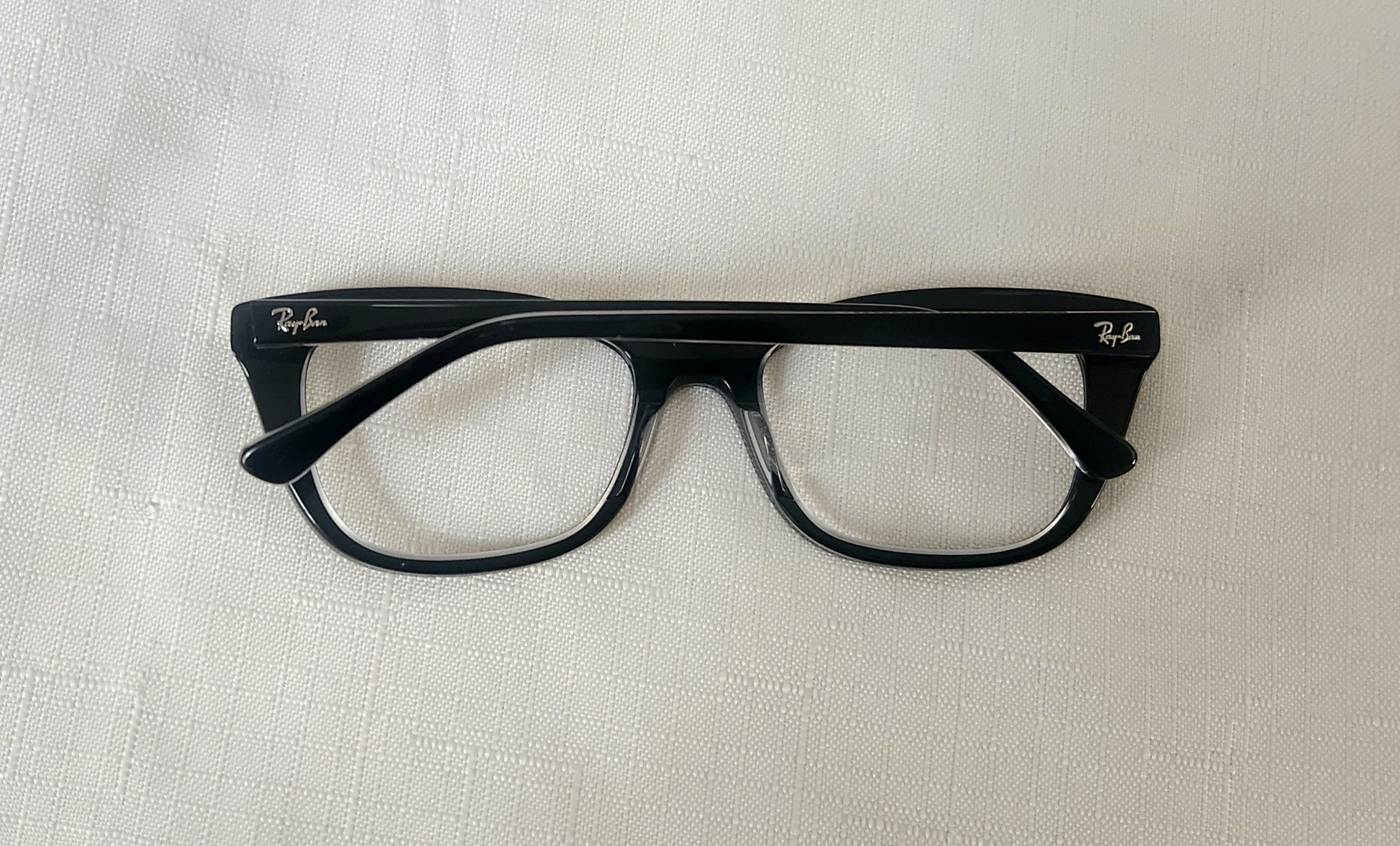 RayBan Ray Ban Eyeglasses RB 5433 2034 52-19-140 Frames Only Black Size ONE SIZE - 7 Thumbnail