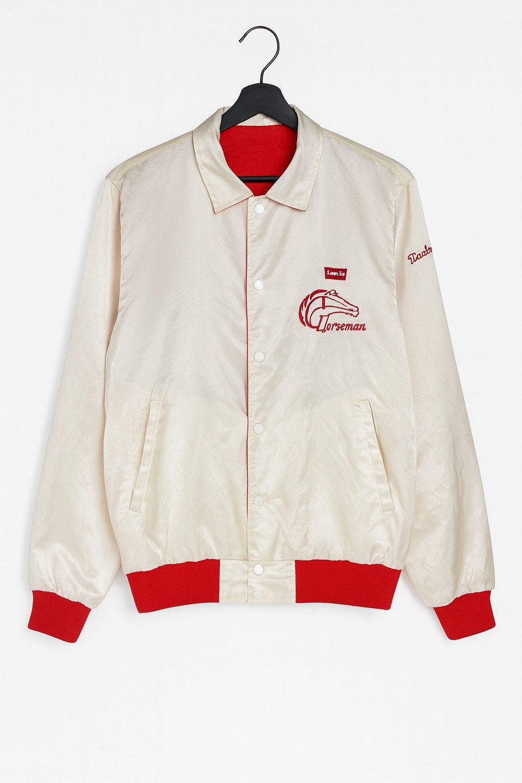 Vintage Vintage Japan Racing Association Horseman Reversible Satin Size US M / EU 48-50 / 2 - 2 Thumbnail