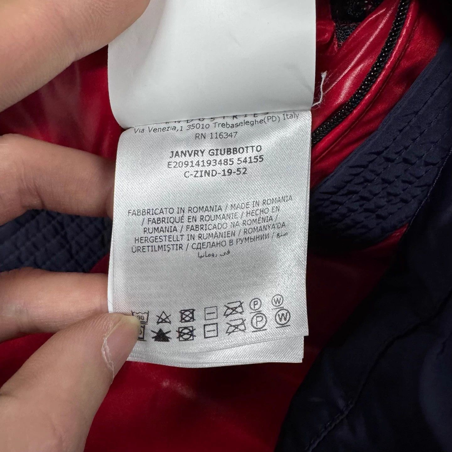 Moncler Moncler Janvry color blocked tricolor down coat Size 1 Size US S / EU 44-46 / 1 - 8 Thumbnail