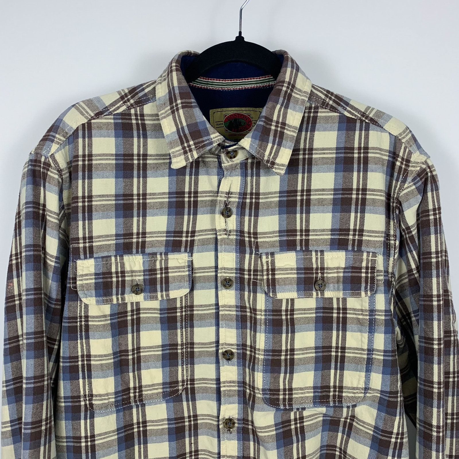 Boston Traders Boston Traders Flannel Shacket Men's Large Brown Thrashed Size US L / EU 52-54 / 3 - 7 Thumbnail