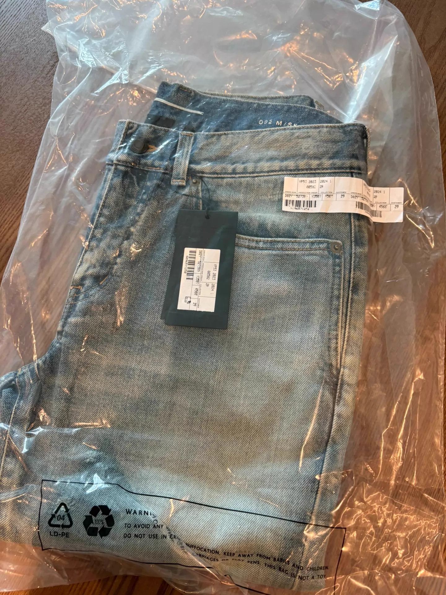 Saint Laurent Paris Saint Laurent D02 SK Skinny Jeans One Side Ripped Size US 29 - 5 Thumbnail