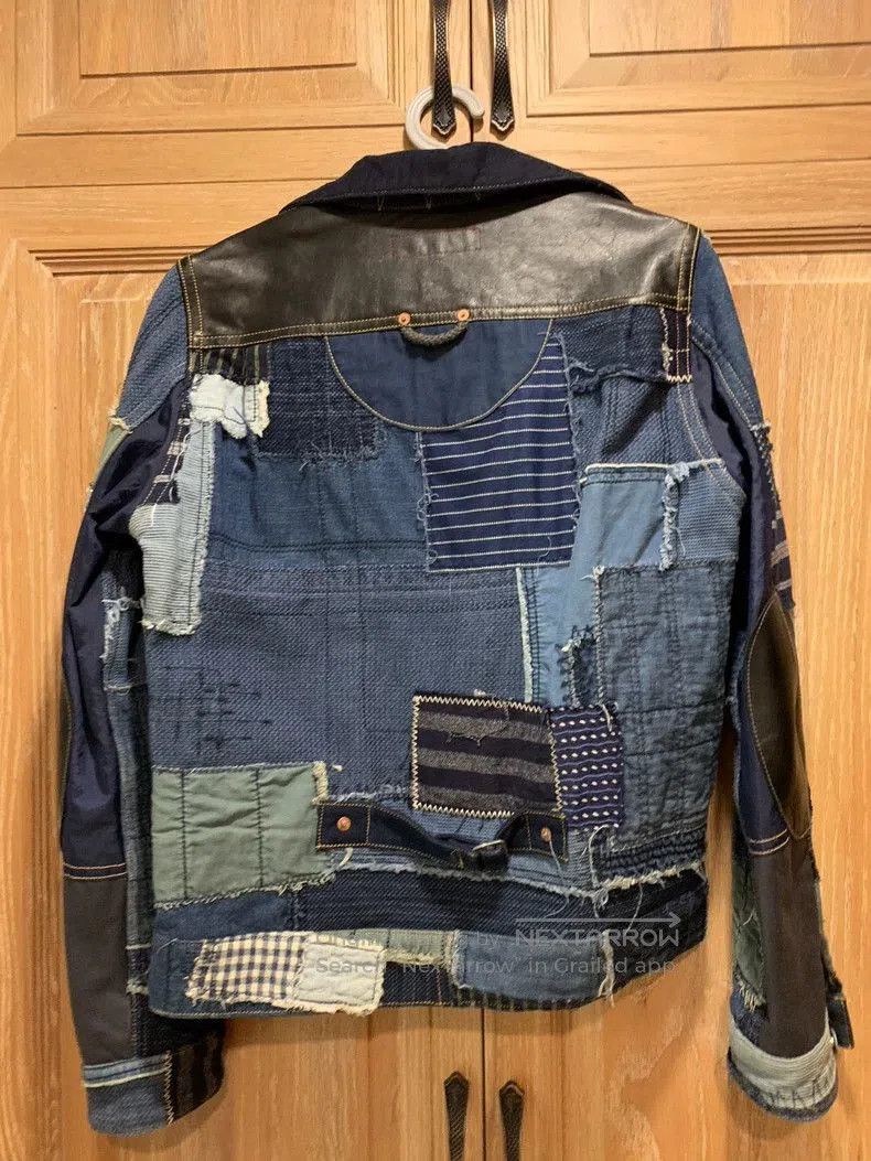 Junya Watanabe Junya Watanabe x Levi's Patchwork Denim Jacket. Size US XS / EU 42 / 0 - 1 Thumbnail