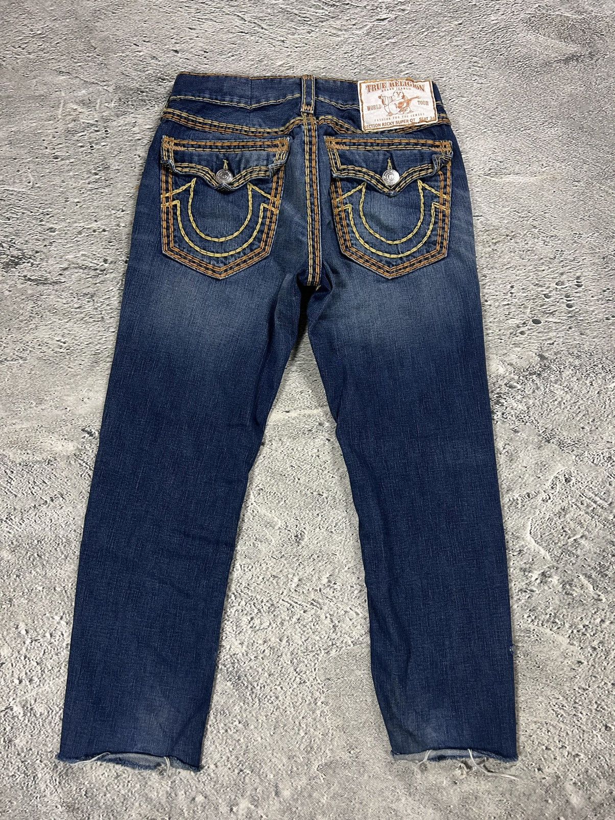 [美品] true religion Ricky super t 濃紺 swag 美品] true religion Ricky super t 濃紺 swag True Religion True