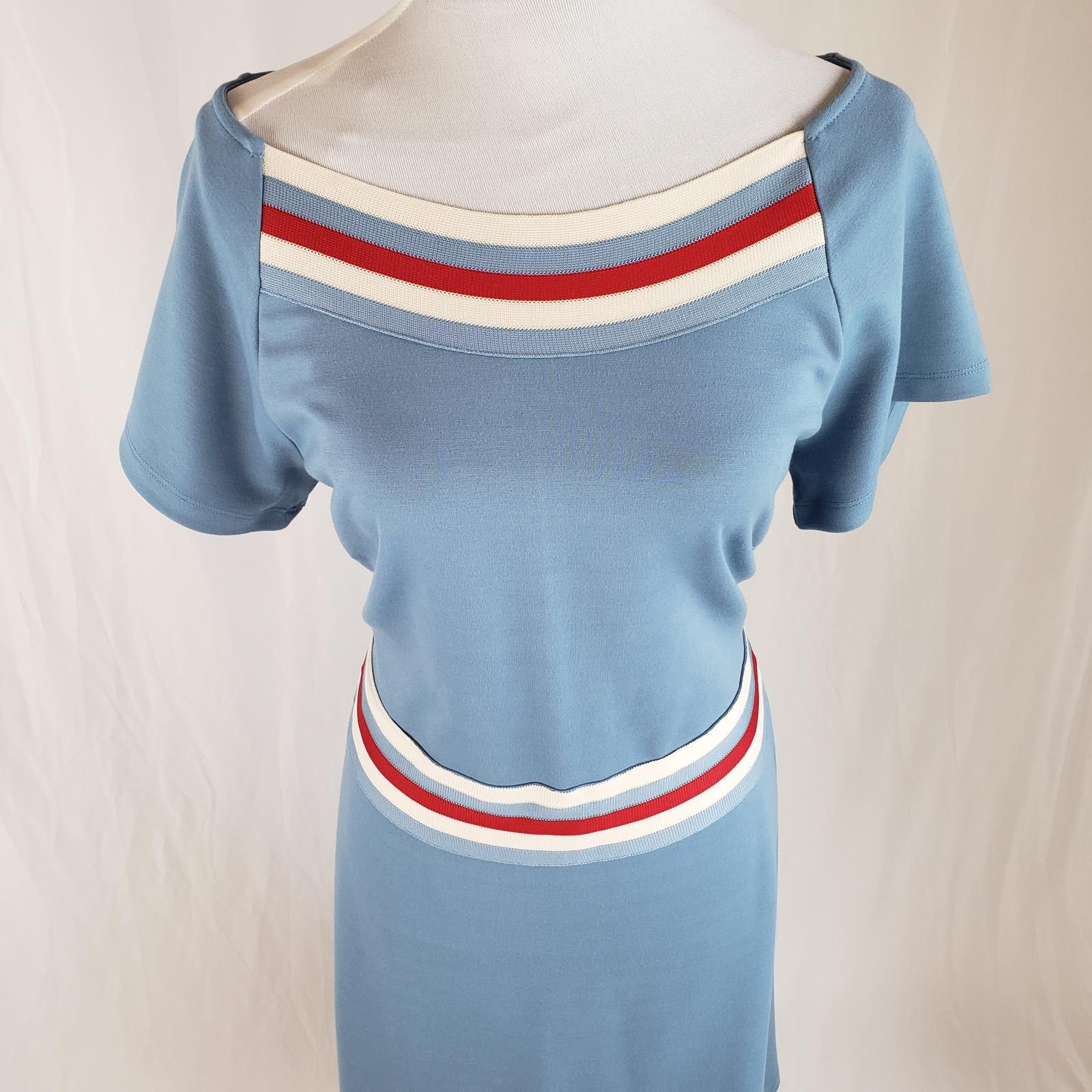 Designer RARE Mademoiselle YéYé Swinging 60s Style Dress NWT Size XL / US 12-14 / IT 48-50 - 5 Thumbnail