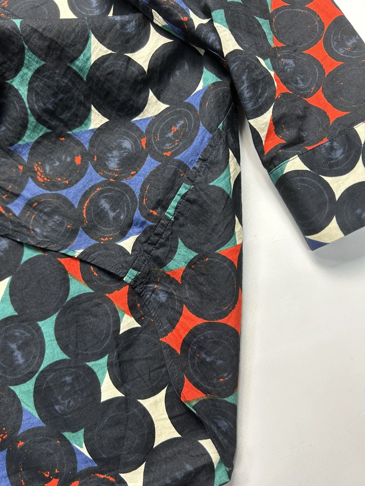 Prada Prada Geometric Print Shirt Button Up Size US M / EU 48-50 / 2 - 8 Thumbnail