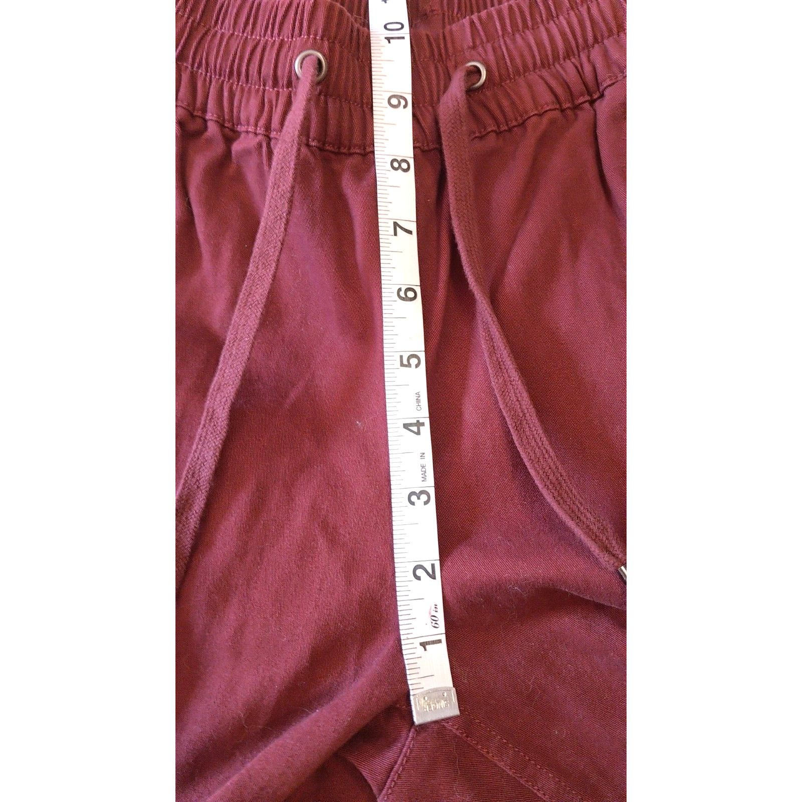 Other Blue Rain Pants WMN's XS Burg. Elast. Waist Pull On Jogger Size 25" / US 0 / IT 36 - 3 Thumbnail