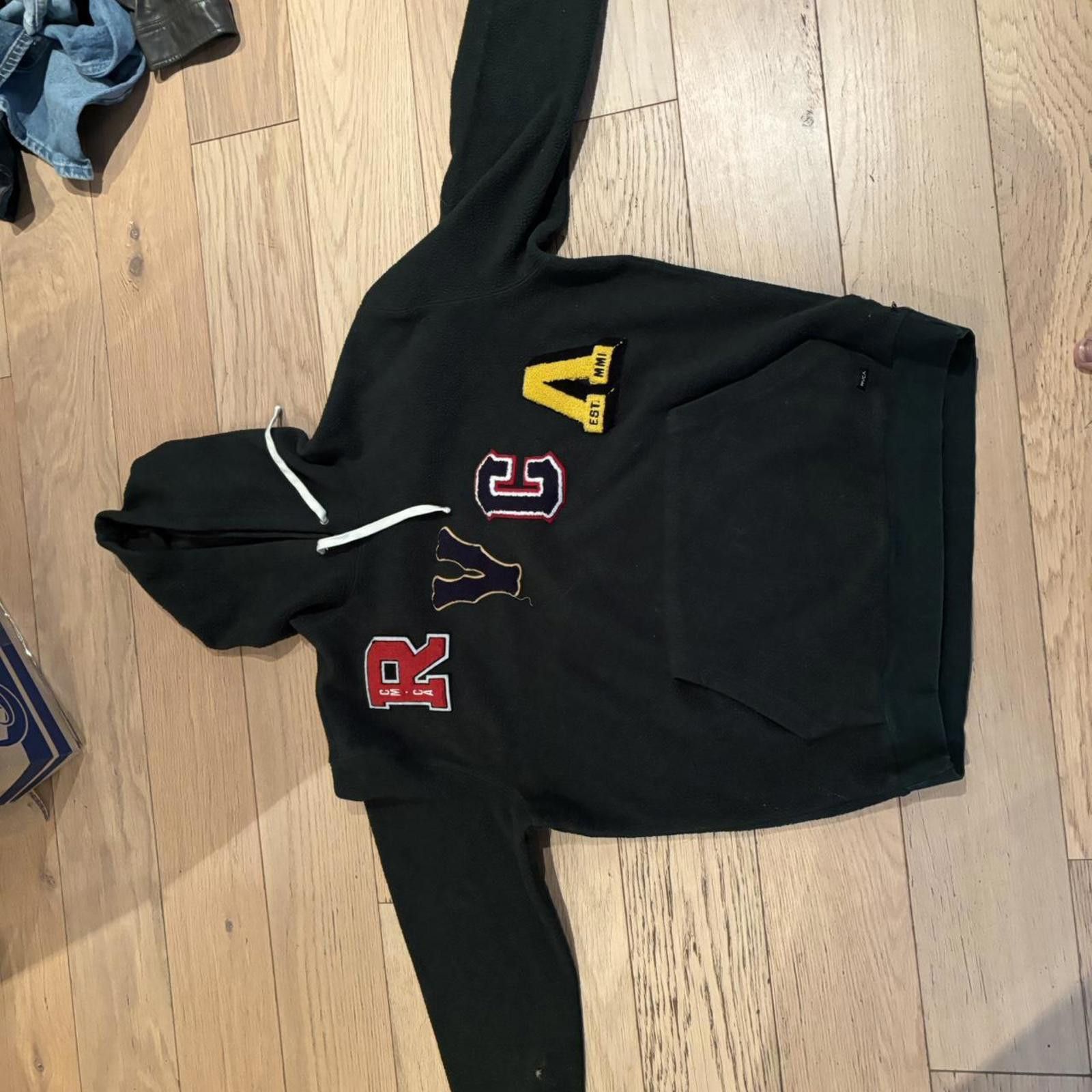 RVCA Brown RVCA hoodie Size US L / EU 52-54 / 3 - 3 Thumbnail