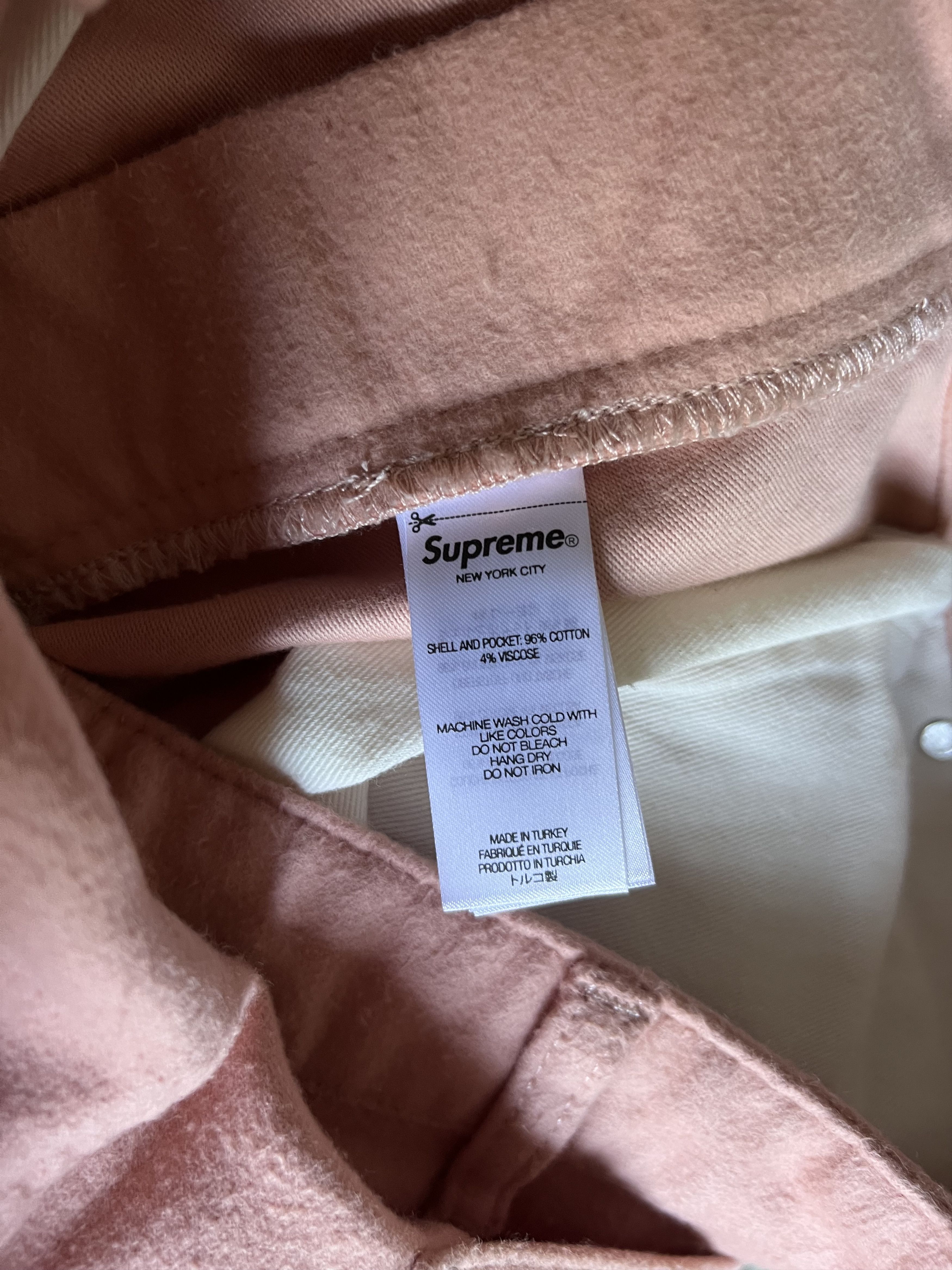 Supreme Supreme Moleskin Double Knee Painters Pants in Dusty Pink | Grailed