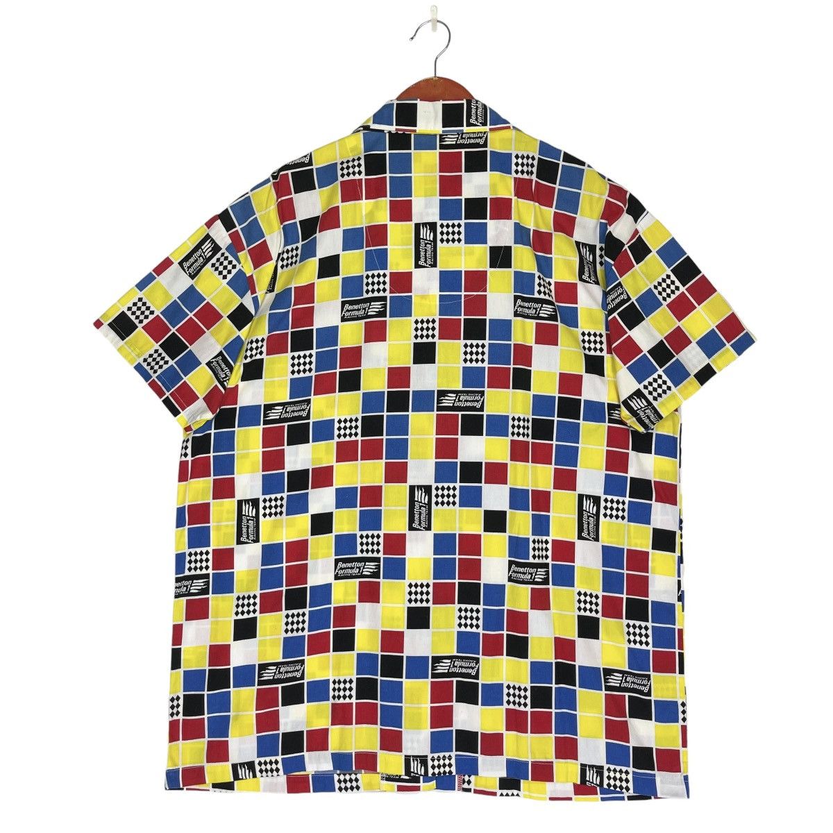 Benetton × United Colors Of Benetton Benetton Colorblock Shirt Size US L / EU 52-54 / 3 - 2 Thumbnail