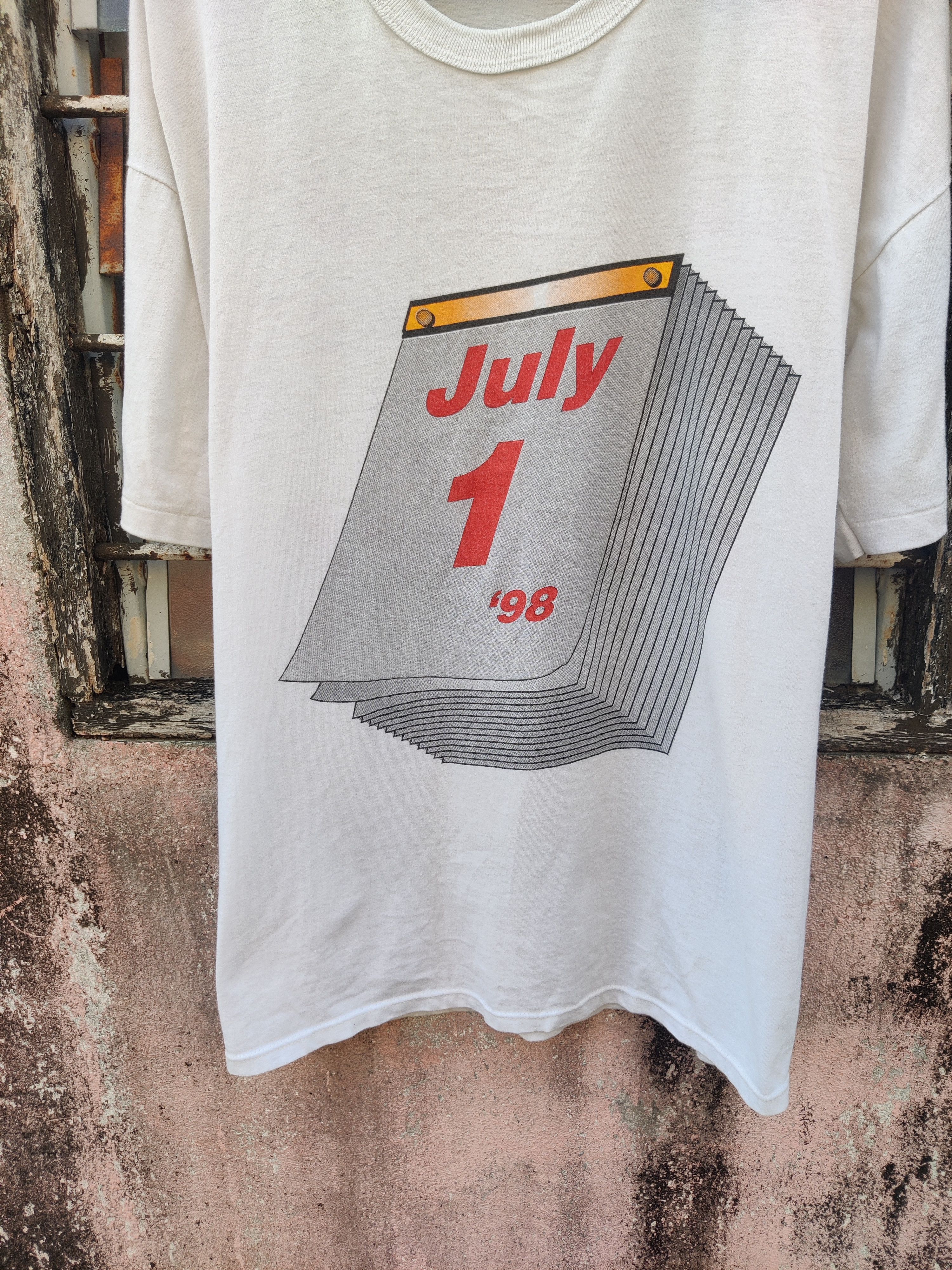 Vintage Vintage Labor Union Contract or Strike History Shirt Size US XXL / EU 58 / 5 - 4 Thumbnail