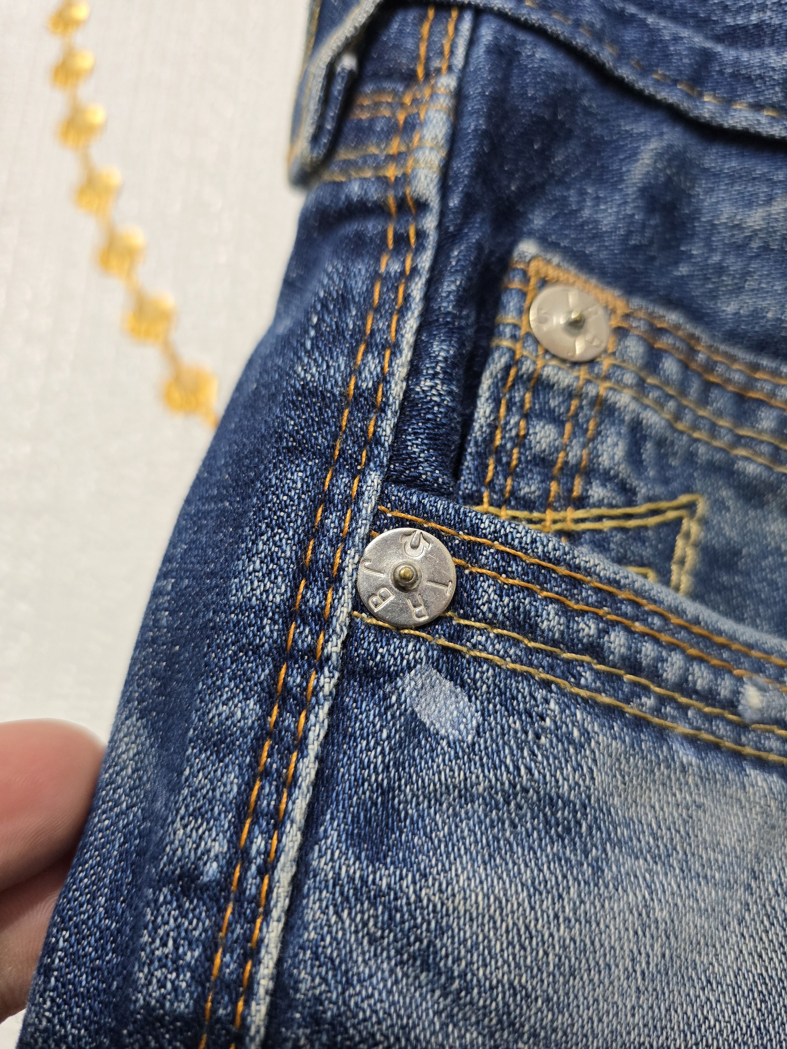 True Religion TRUE True Religion VINTAGE ,Bobby QT jeans w33 made in USA Size US 33 - 7 Thumbnail
