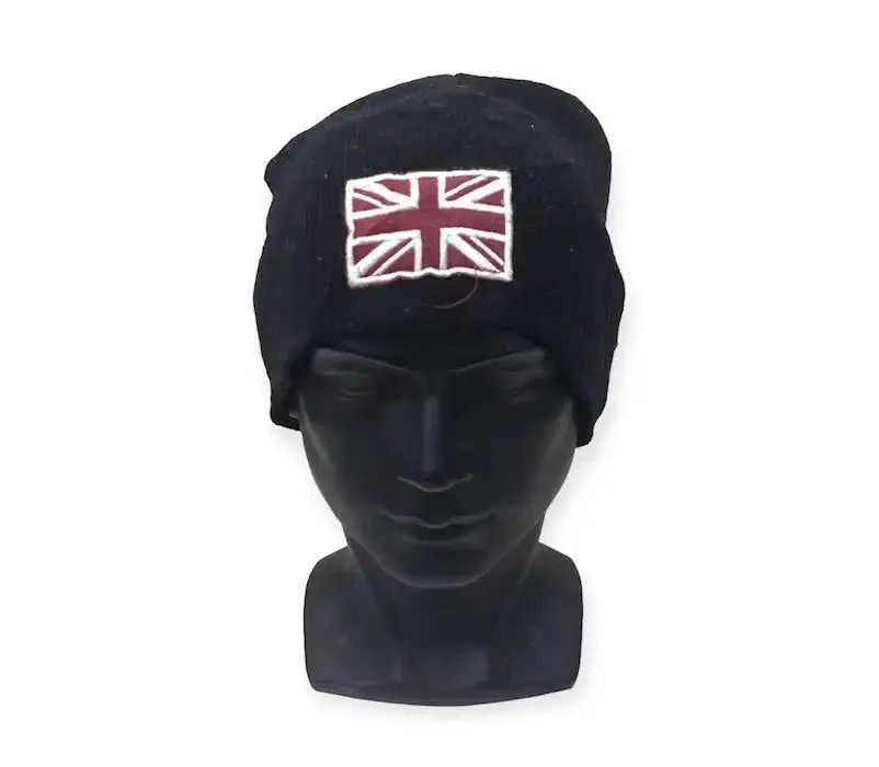 Vintage Vintage Flag Beanie Hat Size ONE SIZE - 1 Thumbnail