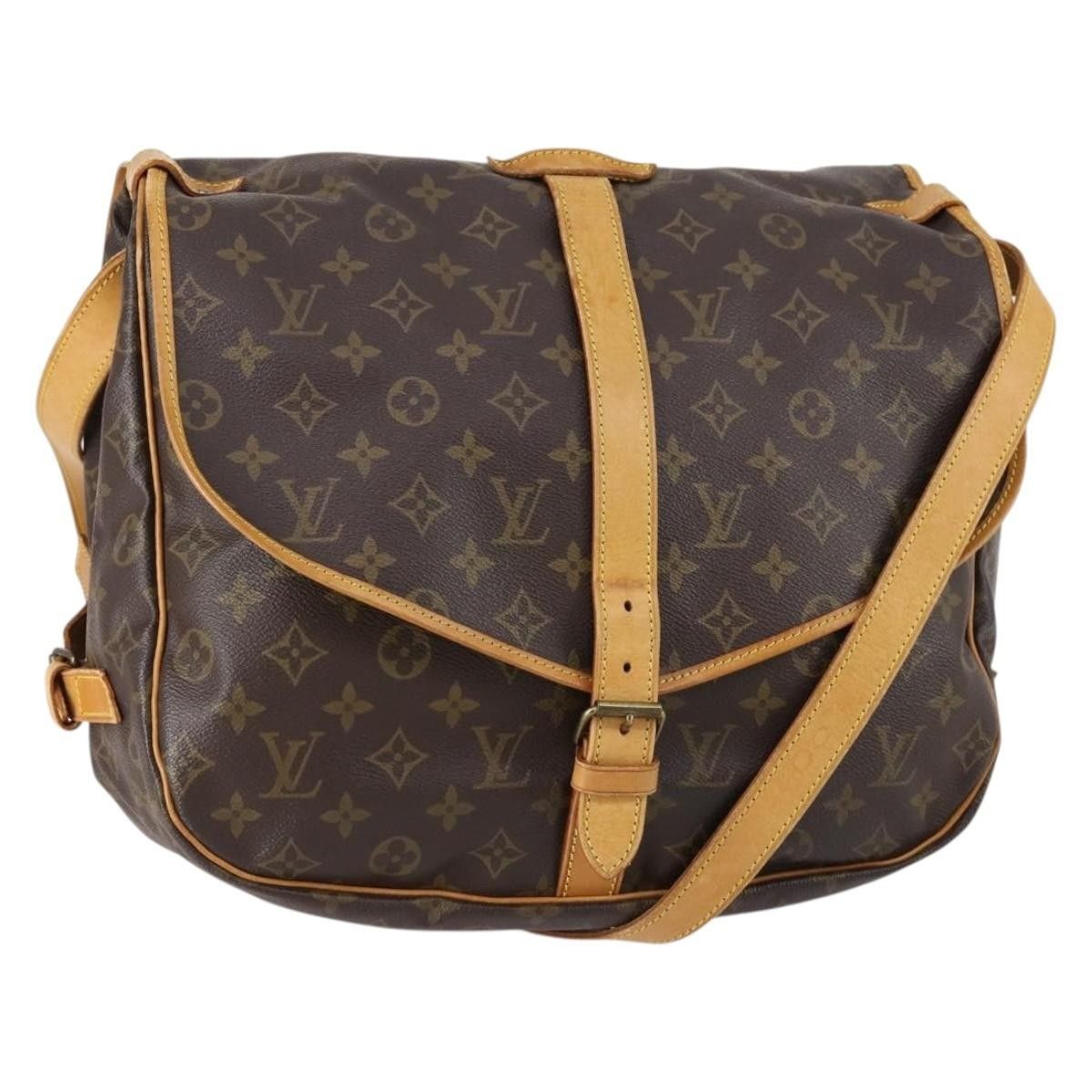 Louis Vuitton Louis Vuitton Saumur Handbag Monogram Canvas Size ONE SIZE - 1 Thumbnail
