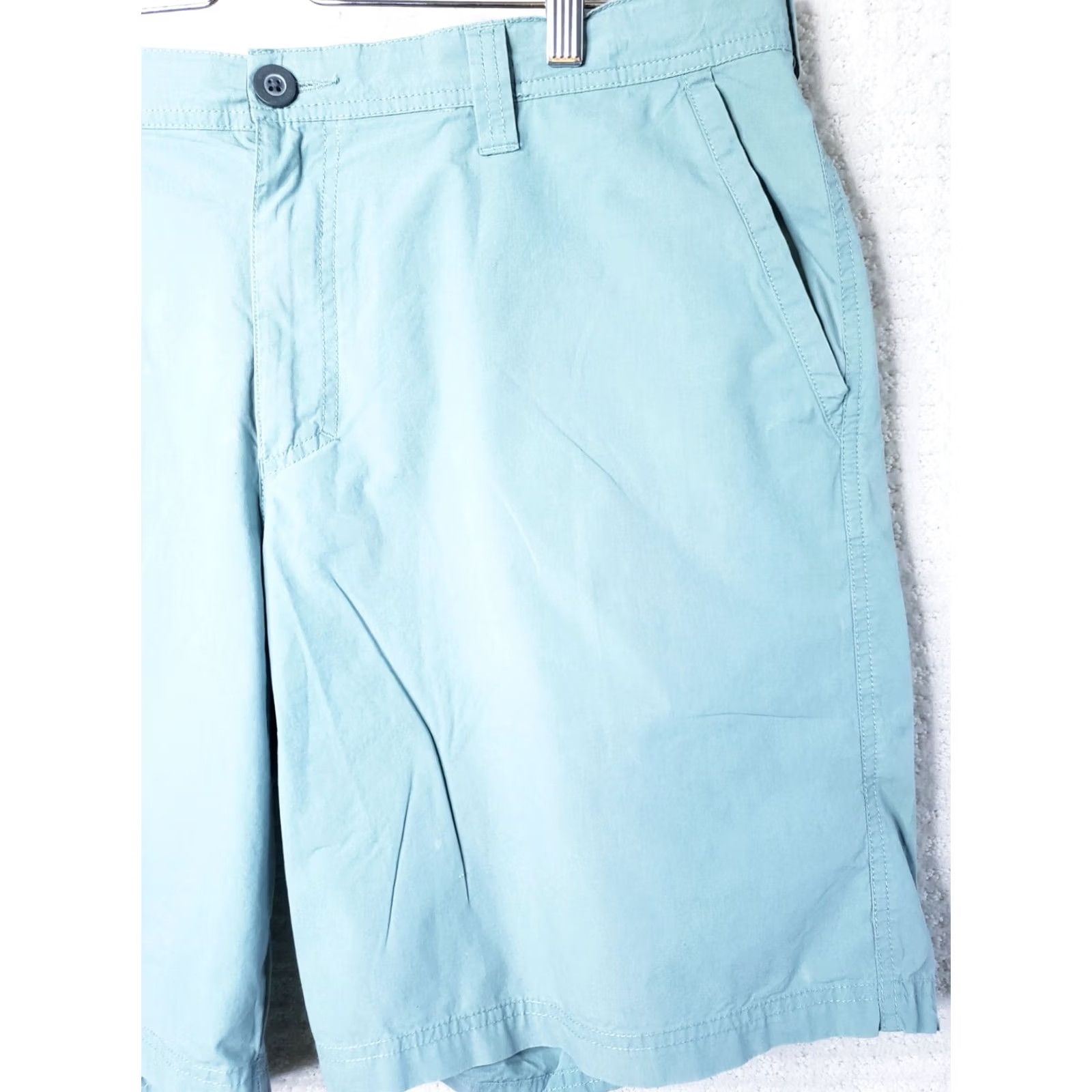Vintage Columbia Men Regular Cotton Blend Outdoor Utility Shorts - Size 38 x 10 Green Size US 38 / EU 54 - 2 Thumbnail