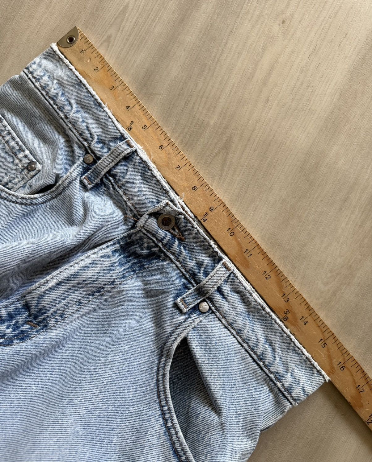 Levi's Vintage 90s Y2K Silvertab Jeans Made in USA 32x34 *32x33 Size US 32 / EU 48 - 7 Thumbnail