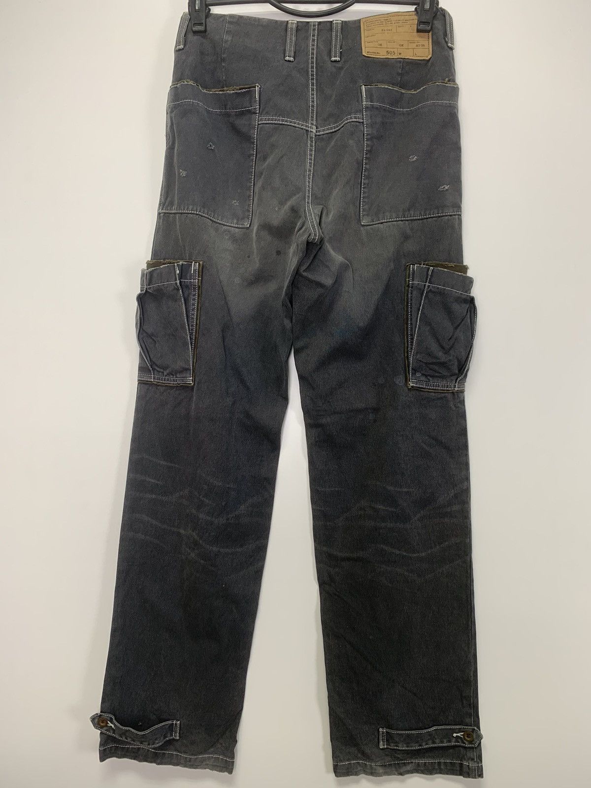 Edwin × Vintage Vintage 90s Edwin Cargo pant Size US 30 / EU 46 - 9 Thumbnail