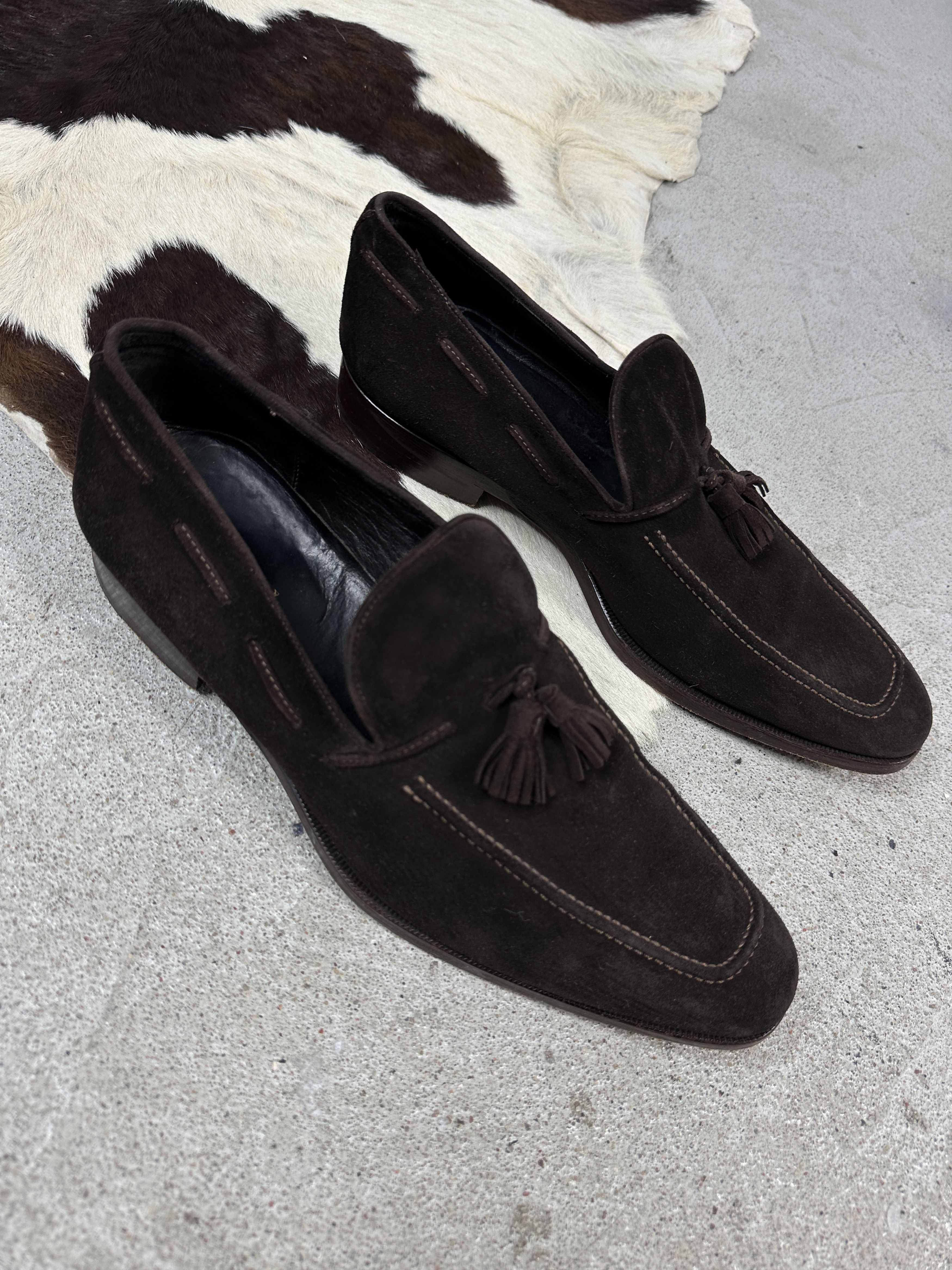 Canali × Vintage Vintage Y2K Casual Formal Elegant Canali Loafers Size US 10 / EU 43 - 1 Thumbnail
