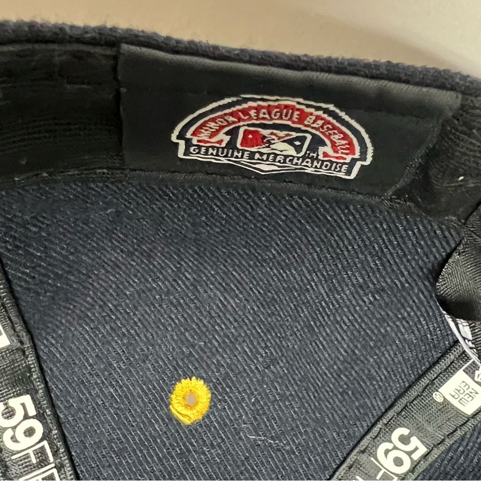 New Era Wool On Field Baseball Hat Lake County Captains Game Used Size ONE SIZE - 6 Thumbnail