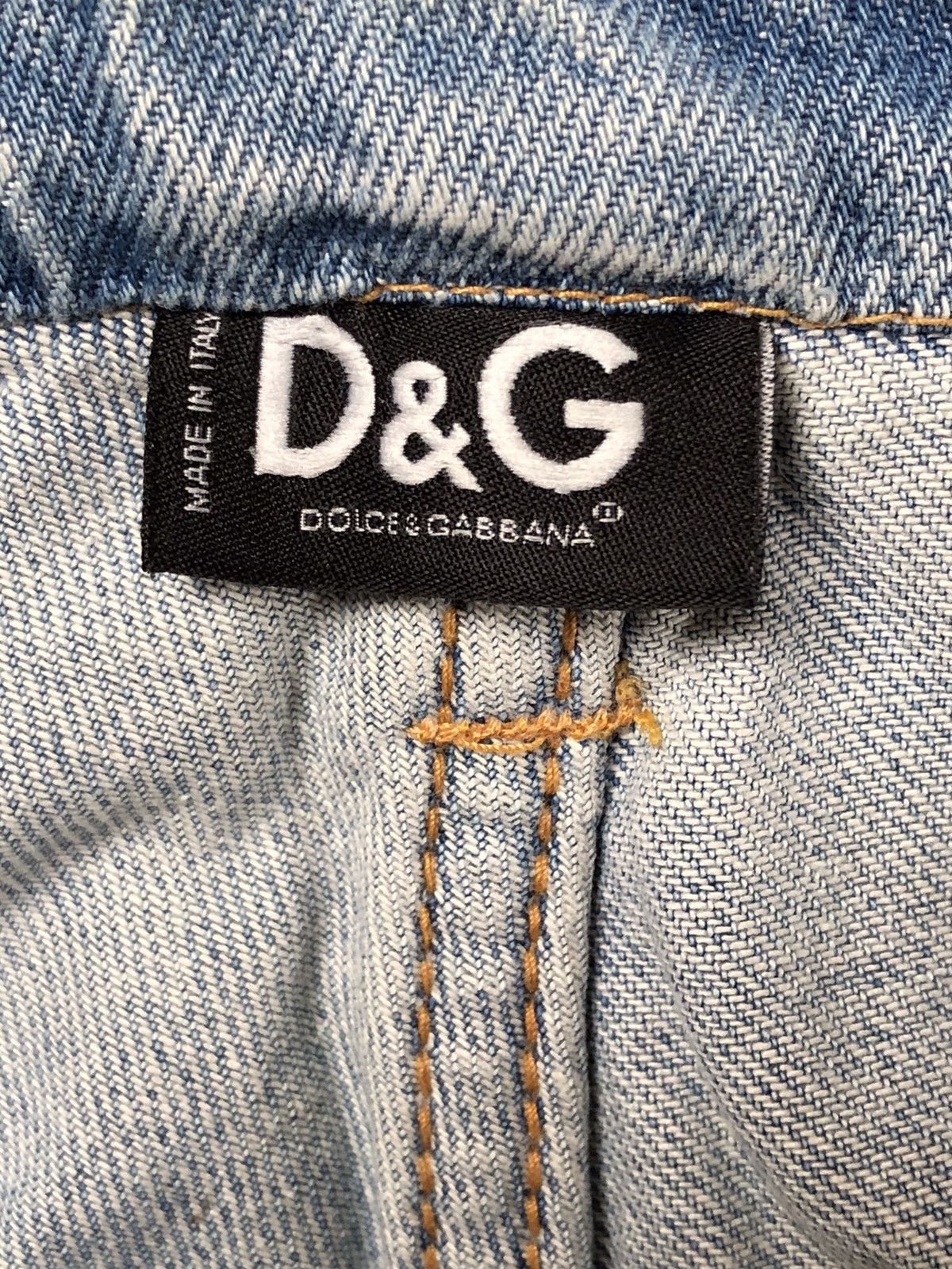 Dolce & Gabbana Dolce & Gabbana Multiy Logo Jeans Size US 30 / EU 46 - 16 Thumbnail