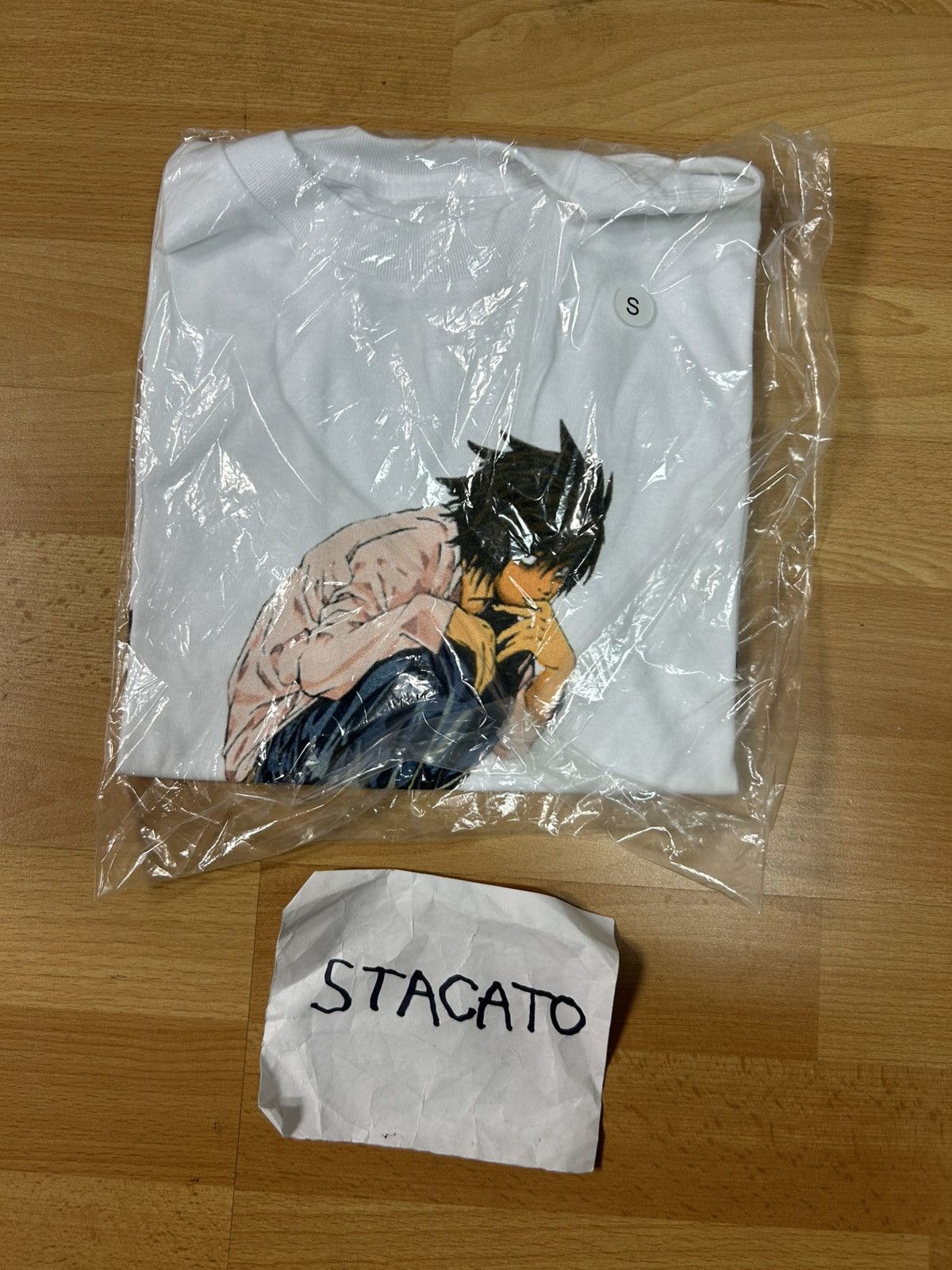 Gnarcotic × Japanese Brand Gnarcotic Lil Gnar Death Note Light Yagami Tee White Size US S / EU 44-46 / 1 - 2 Thumbnail