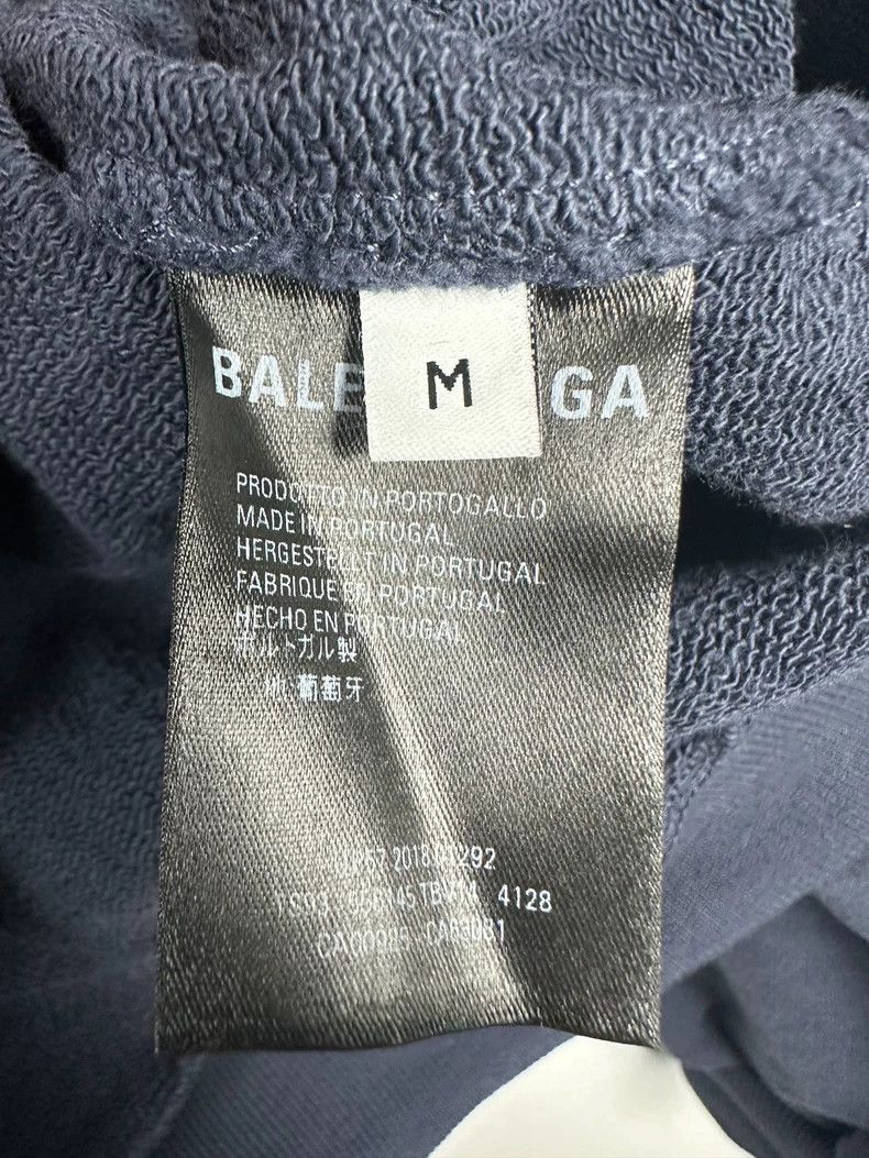 Balenciaga Balenciaga Blue cola print hoodie sweatshirt 2502-Nextarrow Size US M / EU 48-50 / 2 - 6 Thumbnail