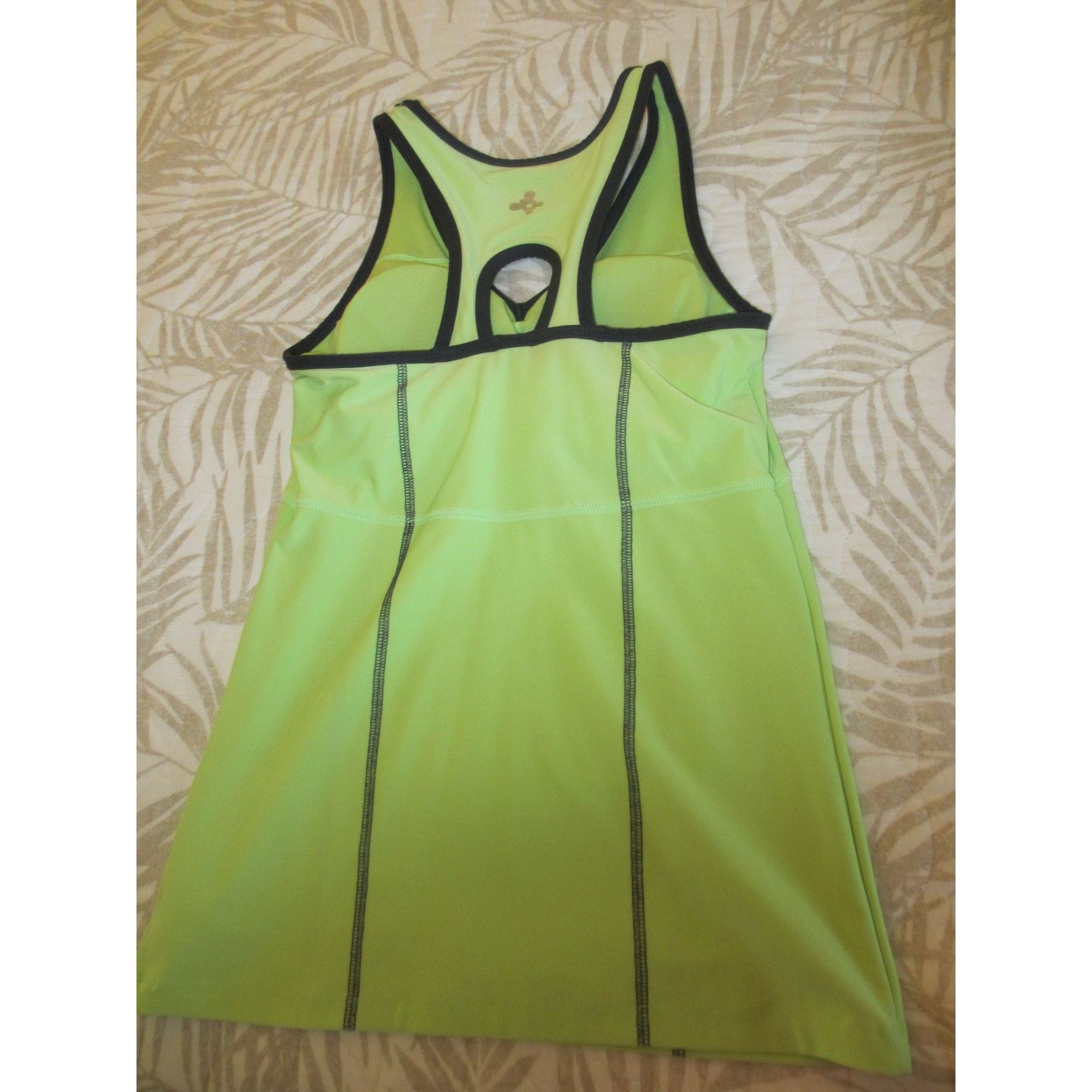 Old Navy Old Navy Green Racerback Tank Top Medium Polyester & Spandex Size M / US 6-8 / IT 42-44 - 2 Thumbnail