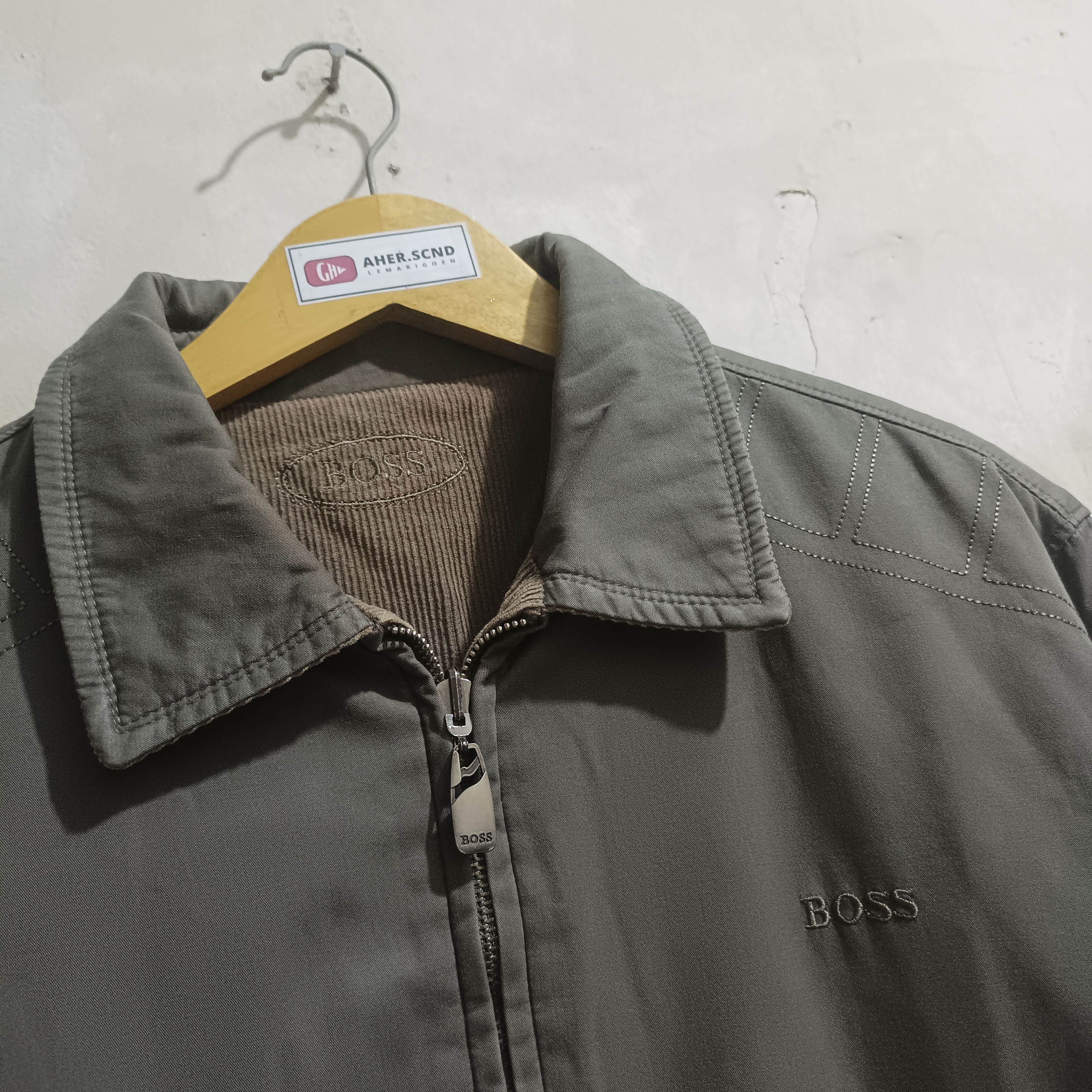 Hugo Boss Boss Reversible Corduroy Detroit Work Jacket Size US XXL / EU 58 / 5 - 3 Thumbnail