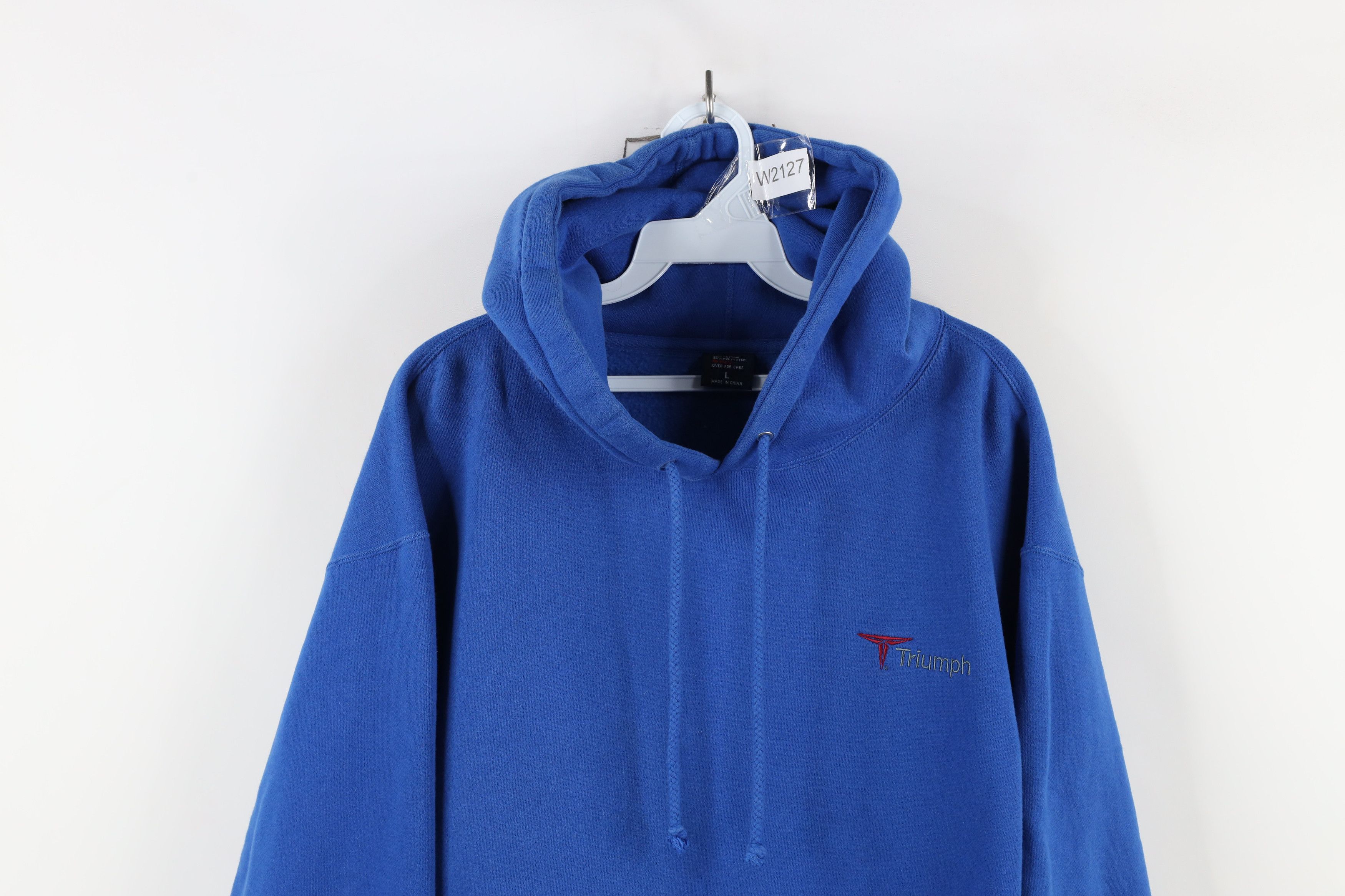 Vintage Vintage 90s Spell Triumph Group Aerospace Hoodie Sweatshirt Size US L / EU 52-54 / 3 - 2 Thumbnail