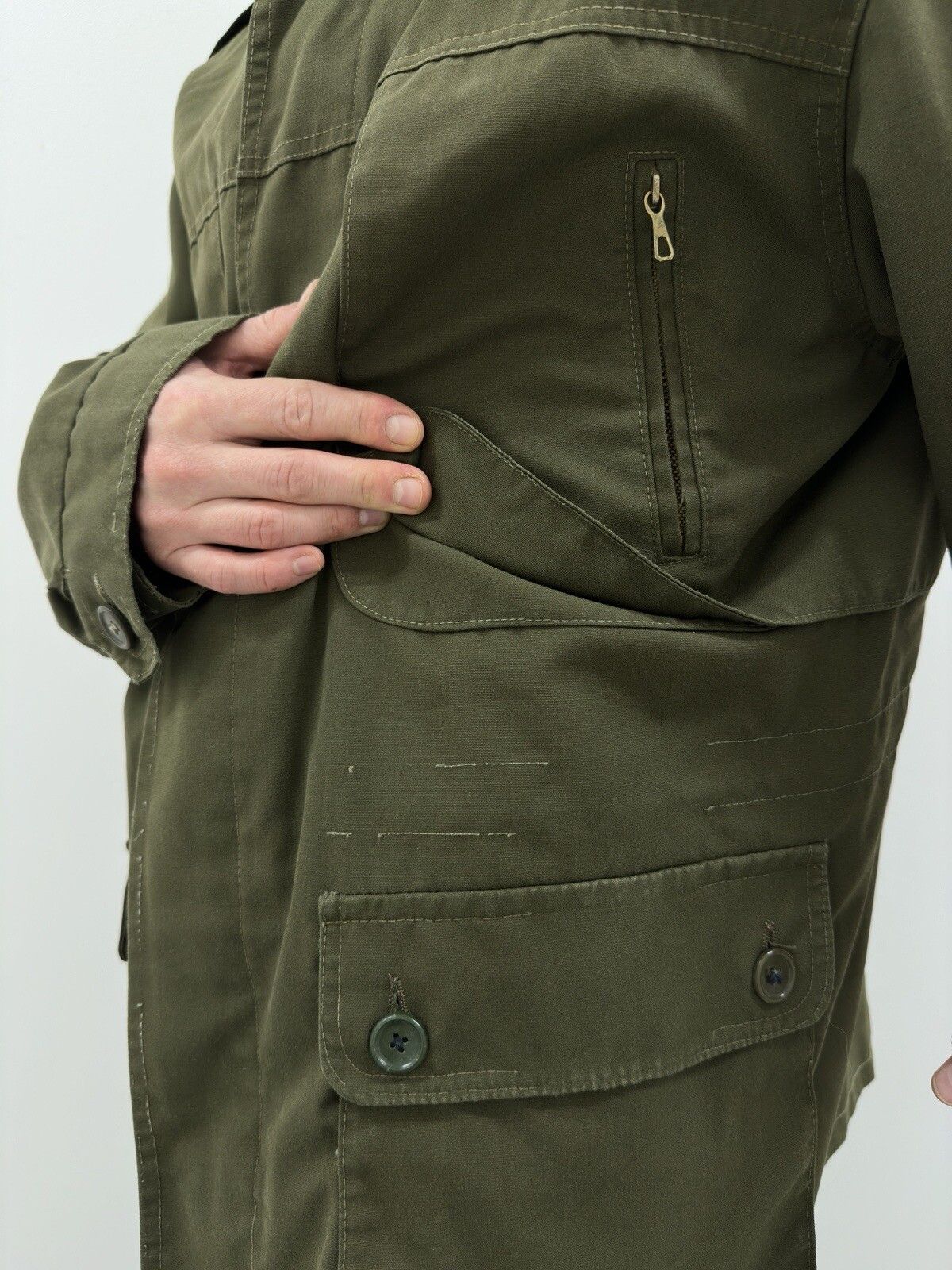 Vintage Vintage WW2 Rare Otavan Trebon Czech Republic Army Jacket Size US L / EU 52-54 / 3 - 10 Thumbnail