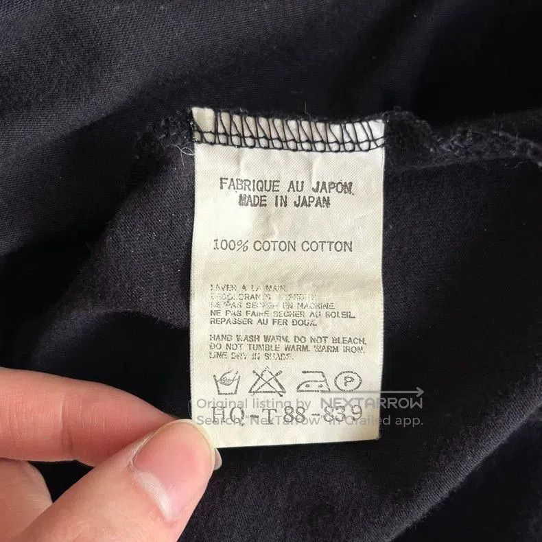 Yohji Yamamoto Yohji Yamamoto 03ss Number Patch Long Sleeve T-shirt Size US M / EU 48-50 / 2 - 6 Thumbnail