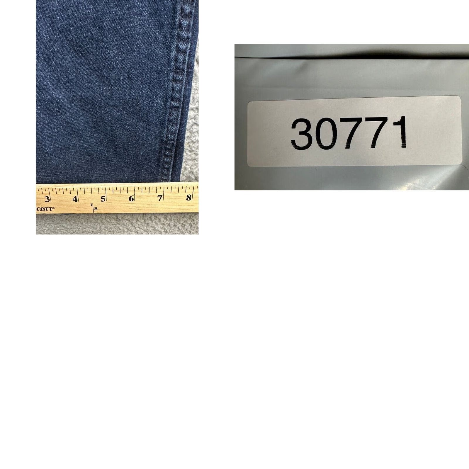 Chaps Chaps Straight Fit Jeans Mens 40X34 Denim Pants Blue Pocket Stretch New with Tags Size US 40 / EU 56 - 8 Thumbnail