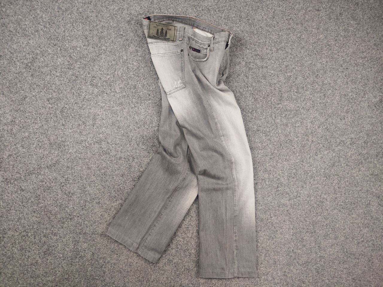 Vintage Dolce & Gabbana Work Project Faded Gray Denim Jeans
