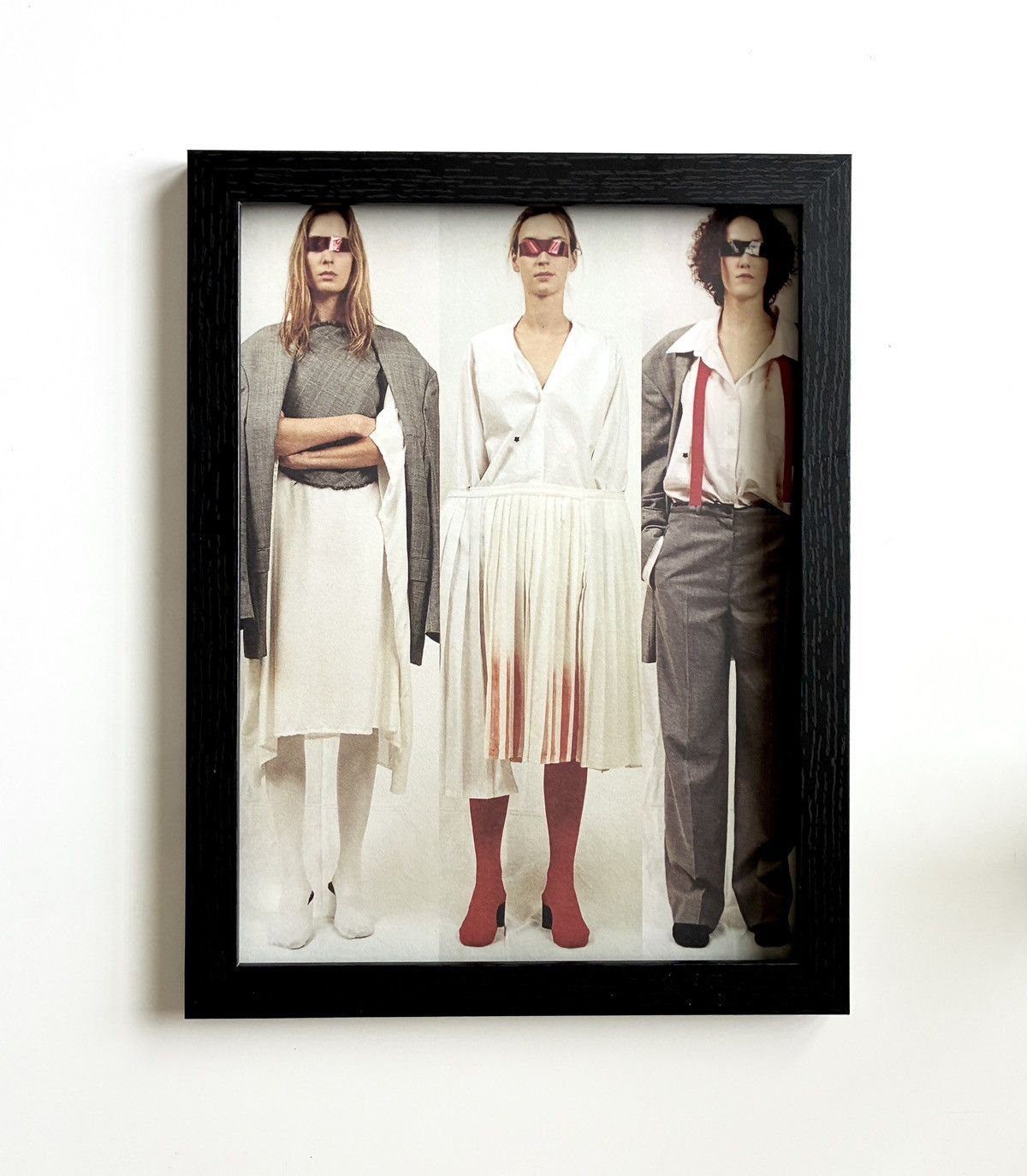 Maison Margiela Maison Margiela Archive Fashion photo framed 9x12 Size ONE SIZE - 1 Thumbnail