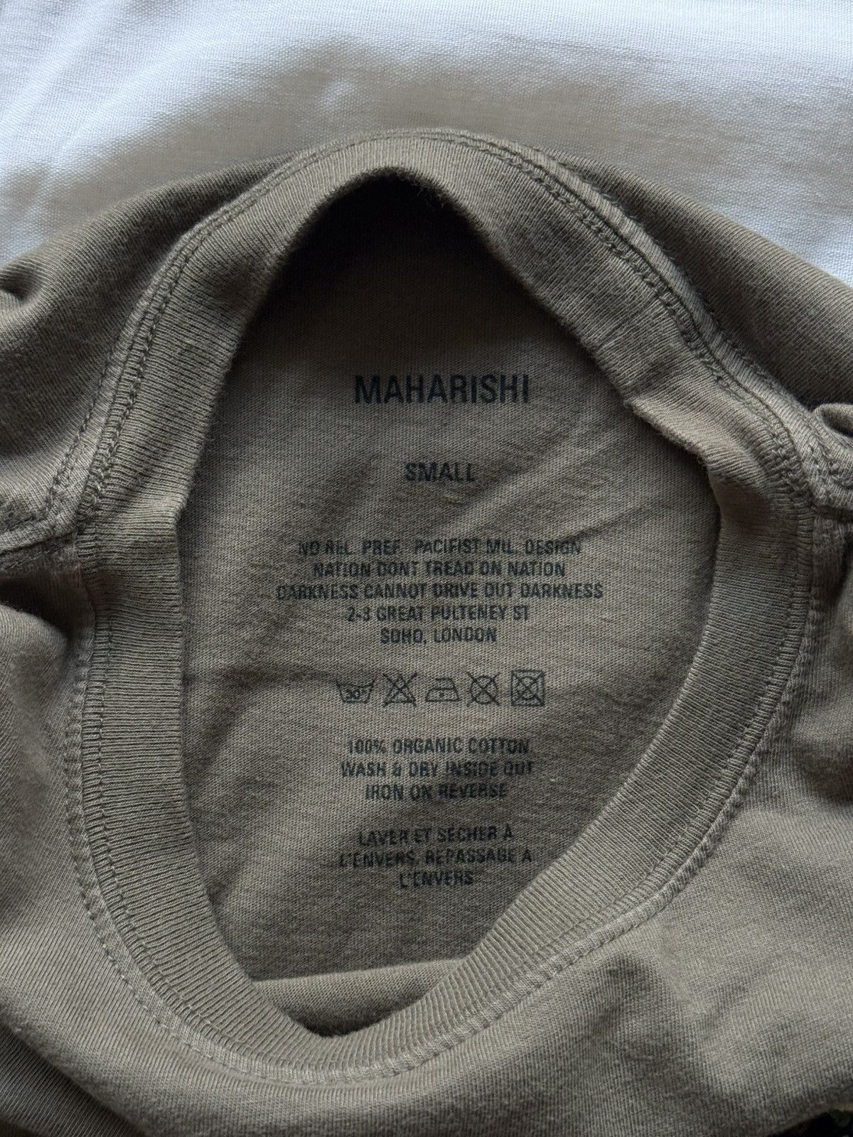 Maharishi Maharishi Embroidered Dragon T-Shirt Olive Size US S / EU 44-46 / 1 - 6 Thumbnail