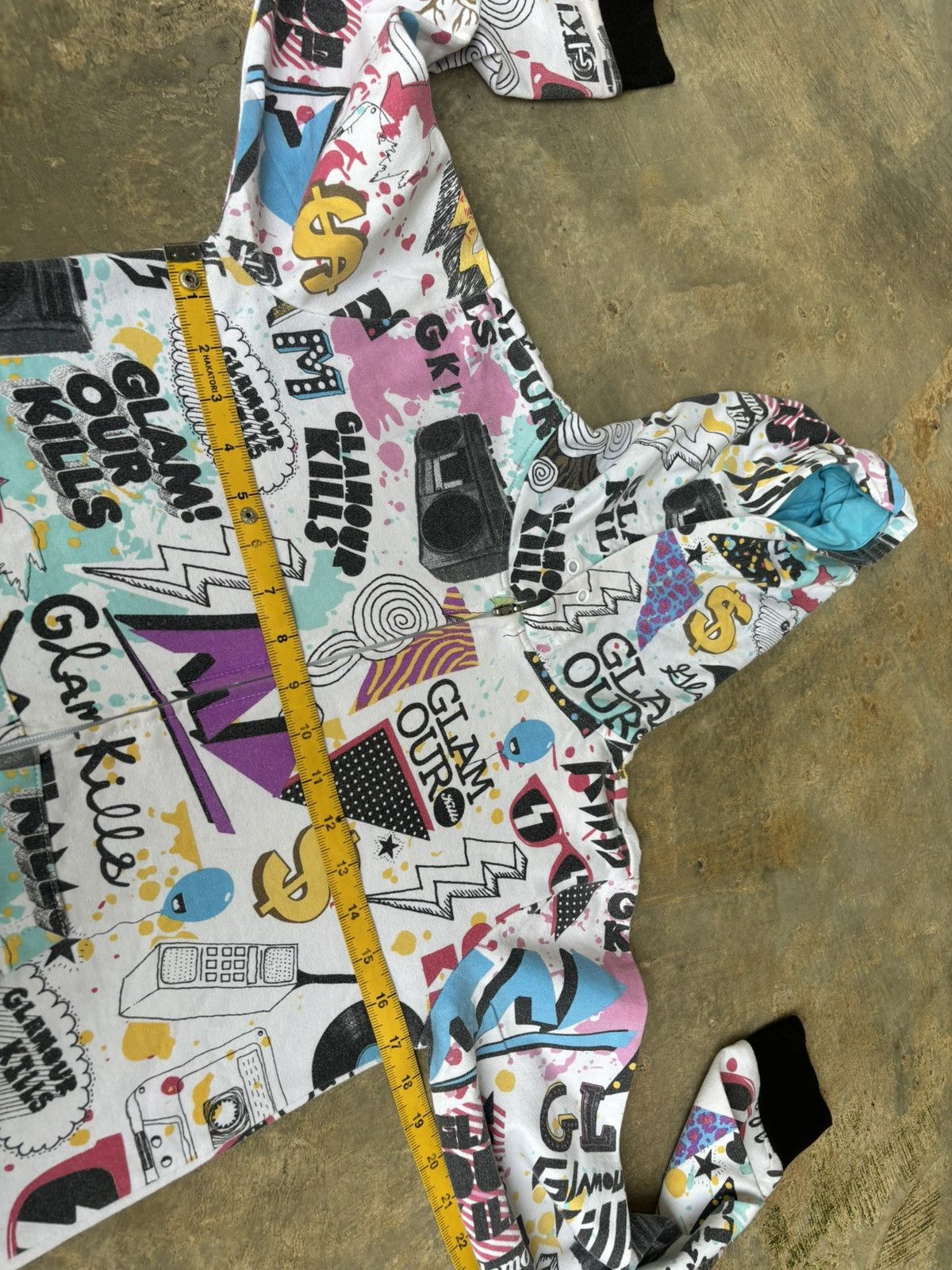 Hysteric Glamour Y2k Glamour Kills Gilr Full Print Hoodie Size US S / EU 44-46 / 1 - 10 Thumbnail