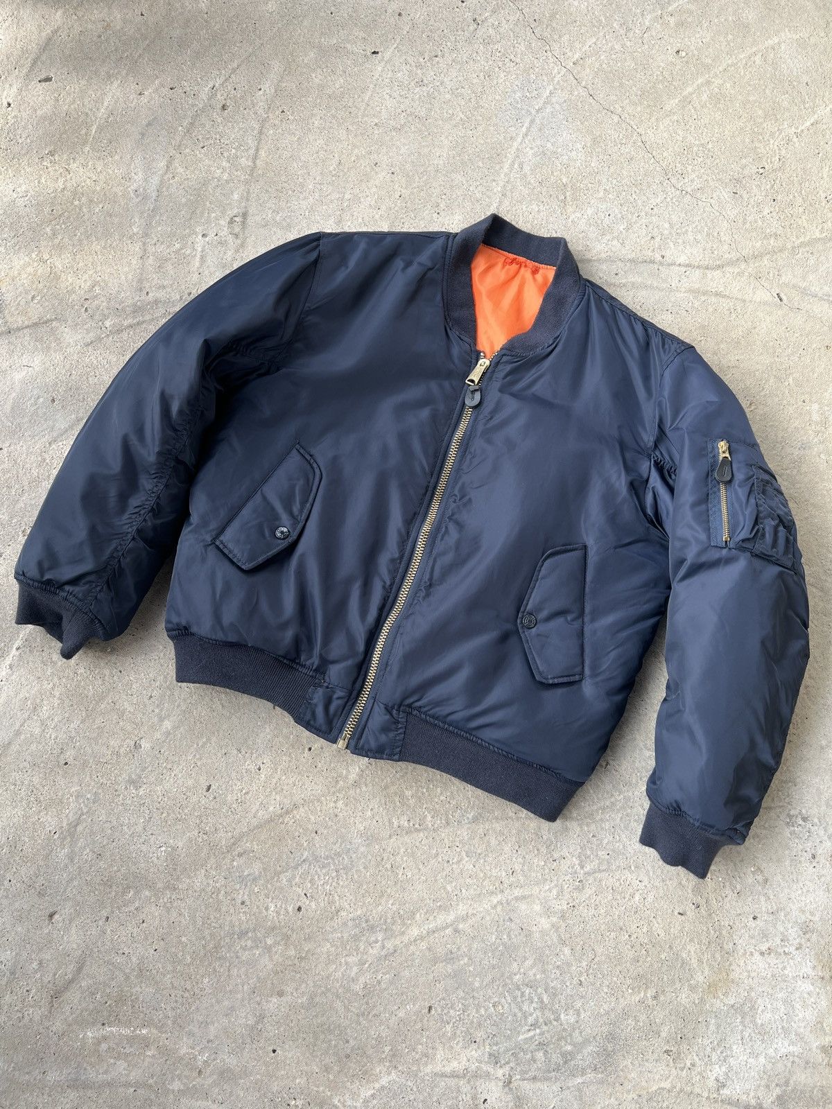 Vintage USA MA-1 Vintage Bomber Size US M / EU 48-50 / 2 - 1 Thumbnail