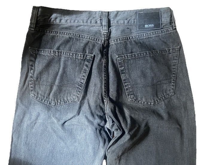Hugo Boss Hugo Boss Texas Jeans Black Denim Regular Fit Mens W32 L34 Size US 32 / EU 48 - 5 Thumbnail