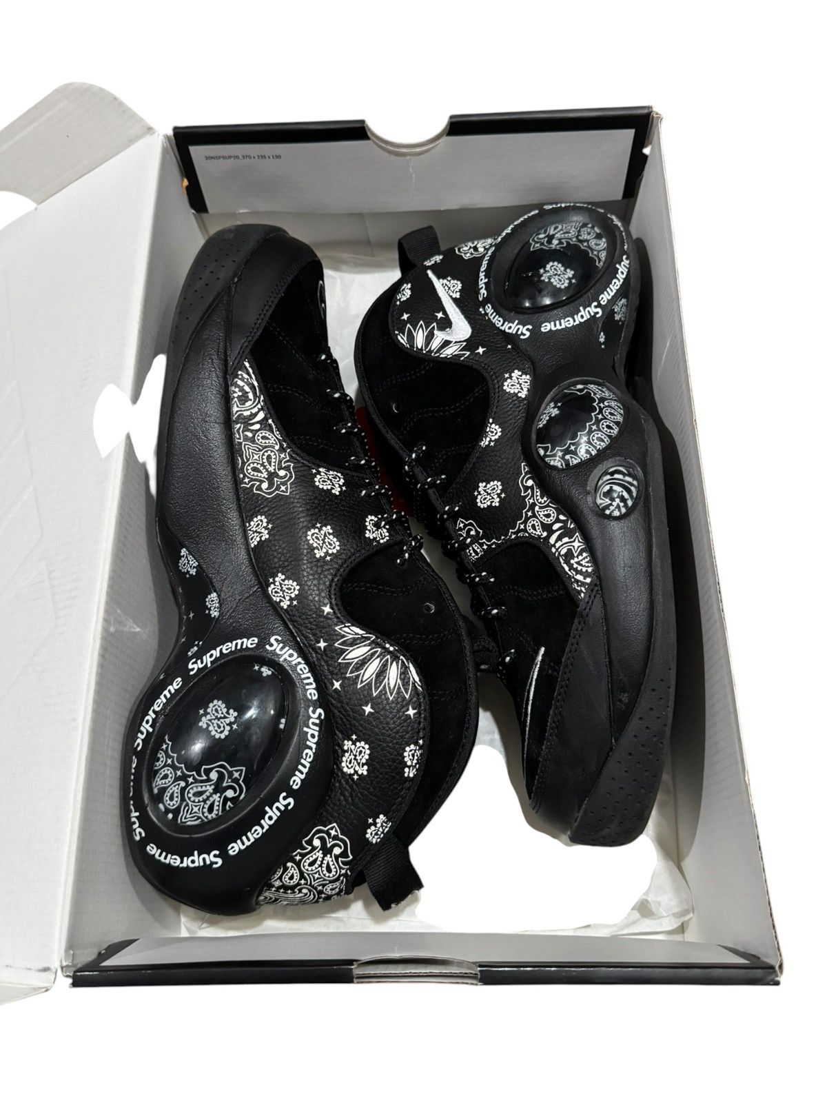 Nike × Supreme Nike Air Zoom Flight 95 SP Supreme Black | Grailed