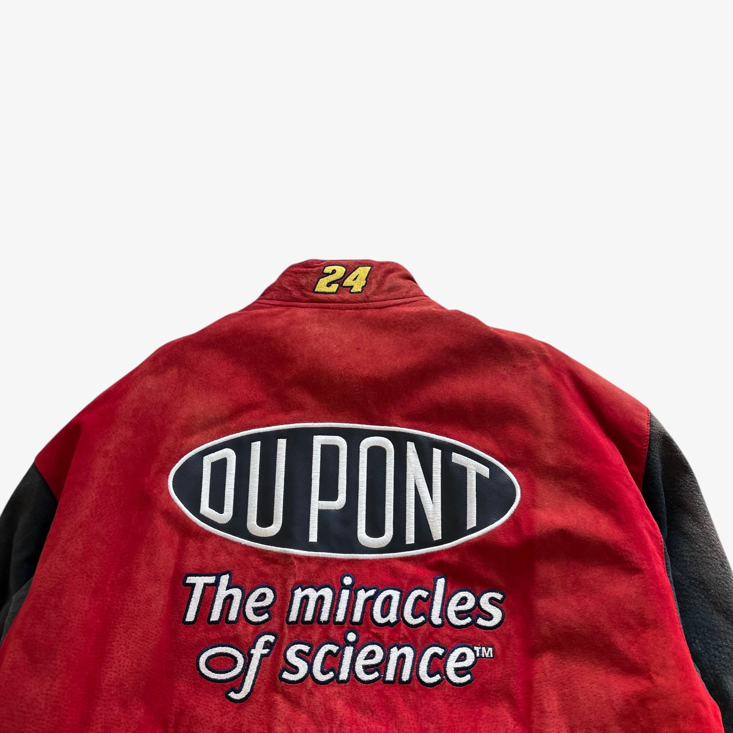 Chase Authentics Vintage 90s Chase Jeff Hamilton Leather NASCAR Jacket Size US L / EU 52-54 / 3 - 6 Thumbnail